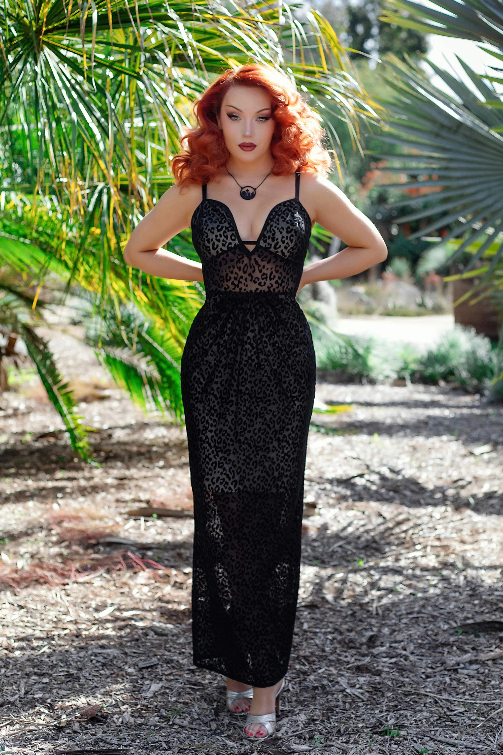Weasel Wear Animal Illusion Gown + Scarf - Image 2