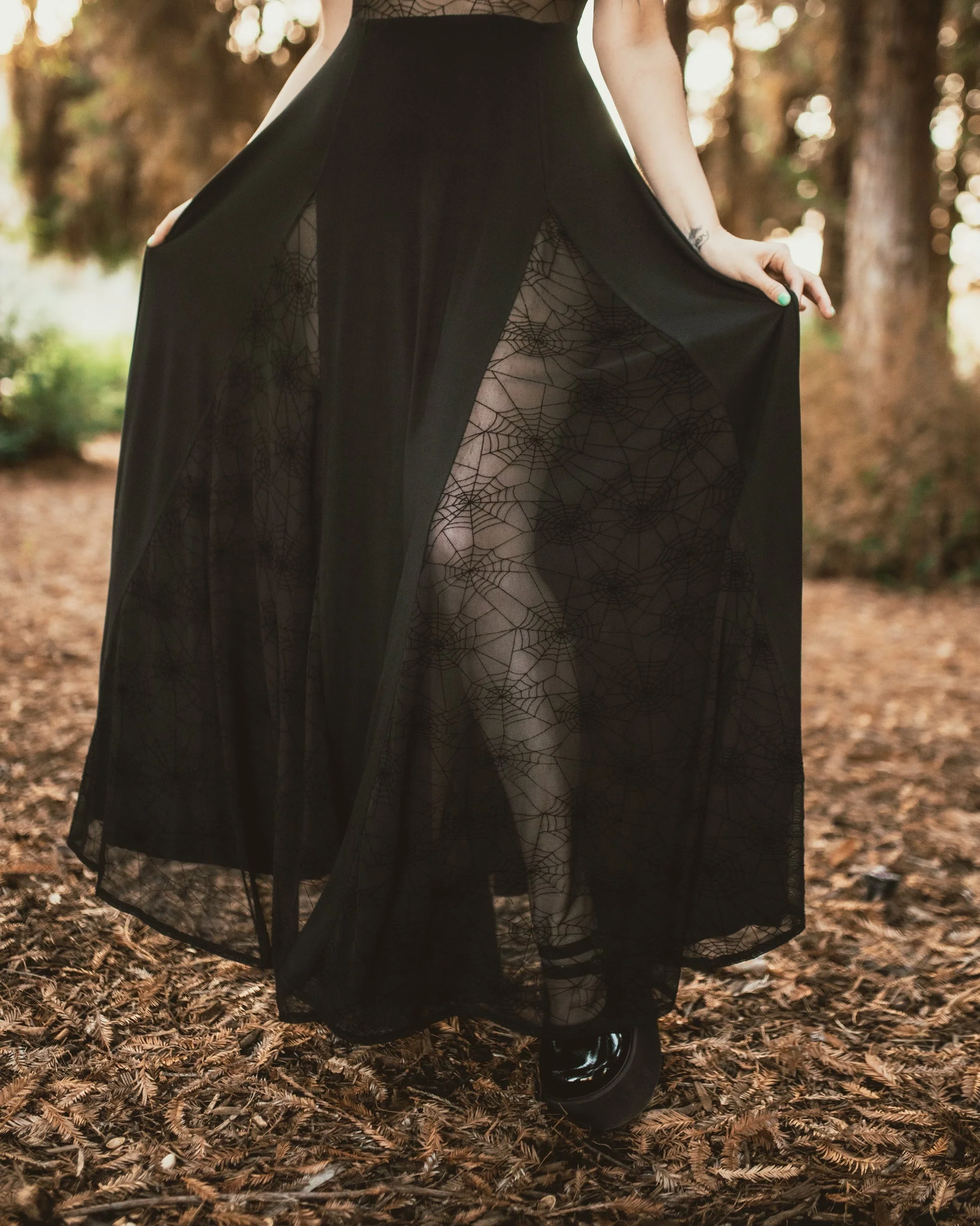 Arachnophobia Maxi Dress Pre-Sale by Weasel Wear - Image 5