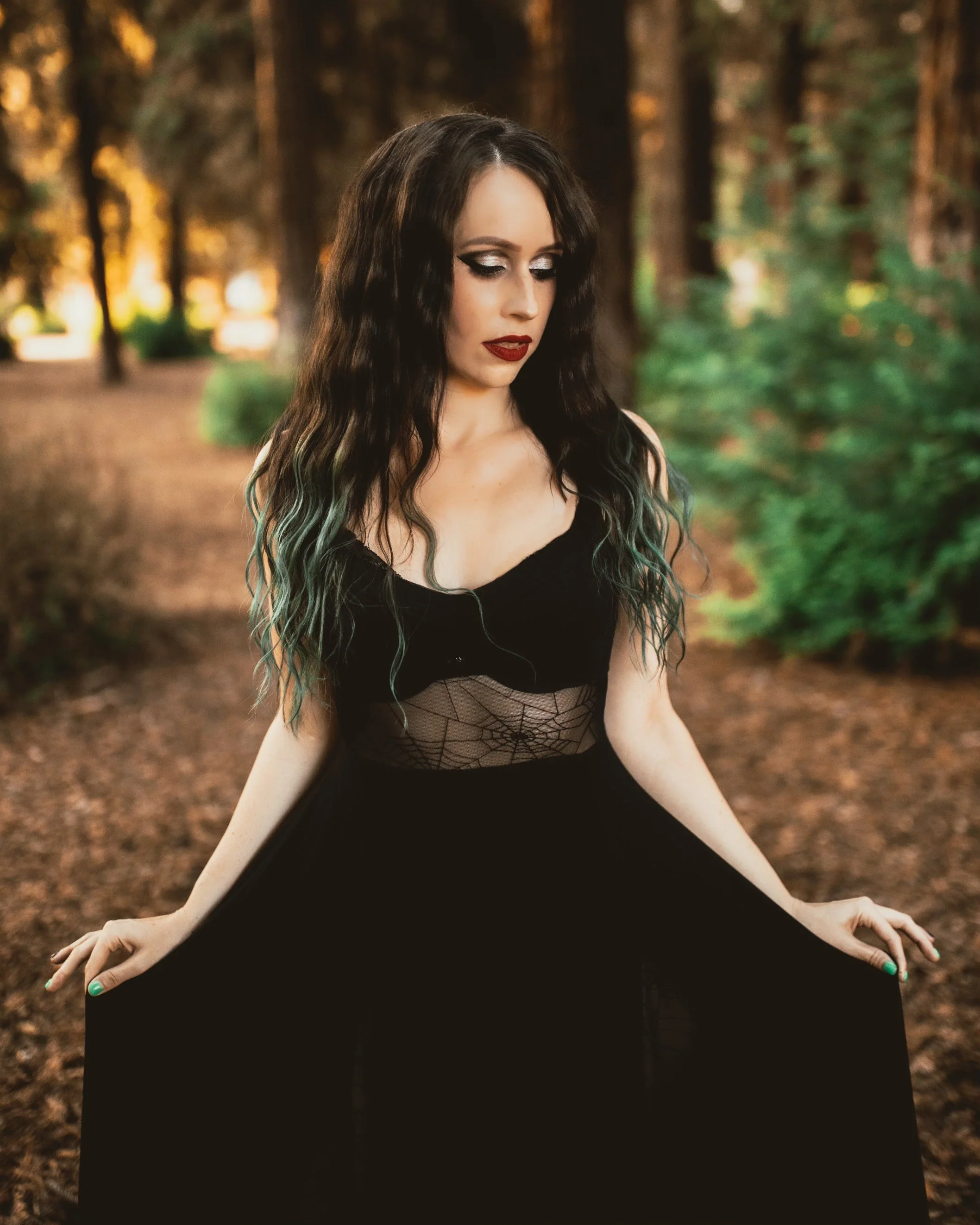 Arachnophobia Maxi Dress Pre-Sale by Weasel Wear - Image 6