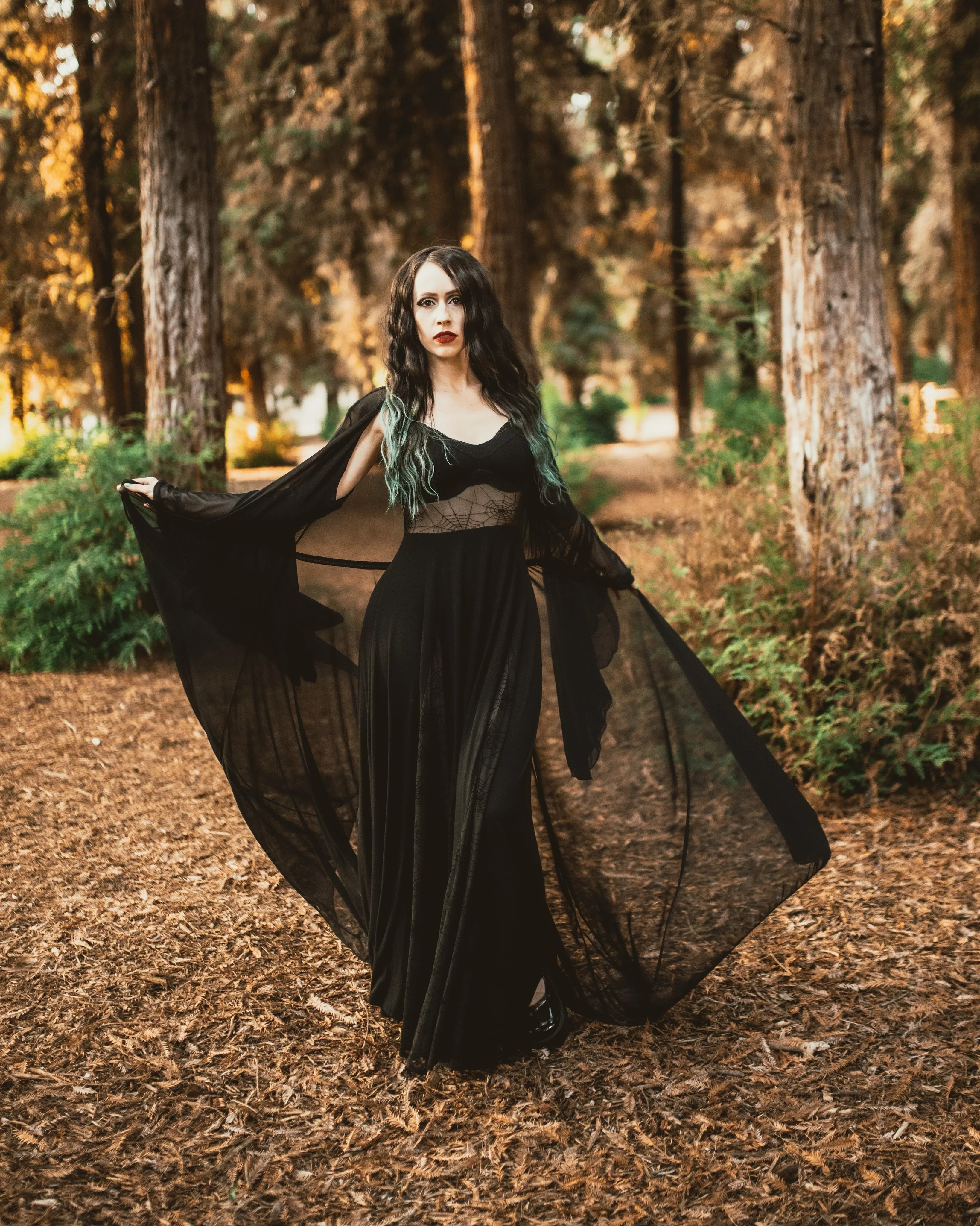 Arachnophobia Maxi Dress Pre-Sale by Weasel Wear - Image 7