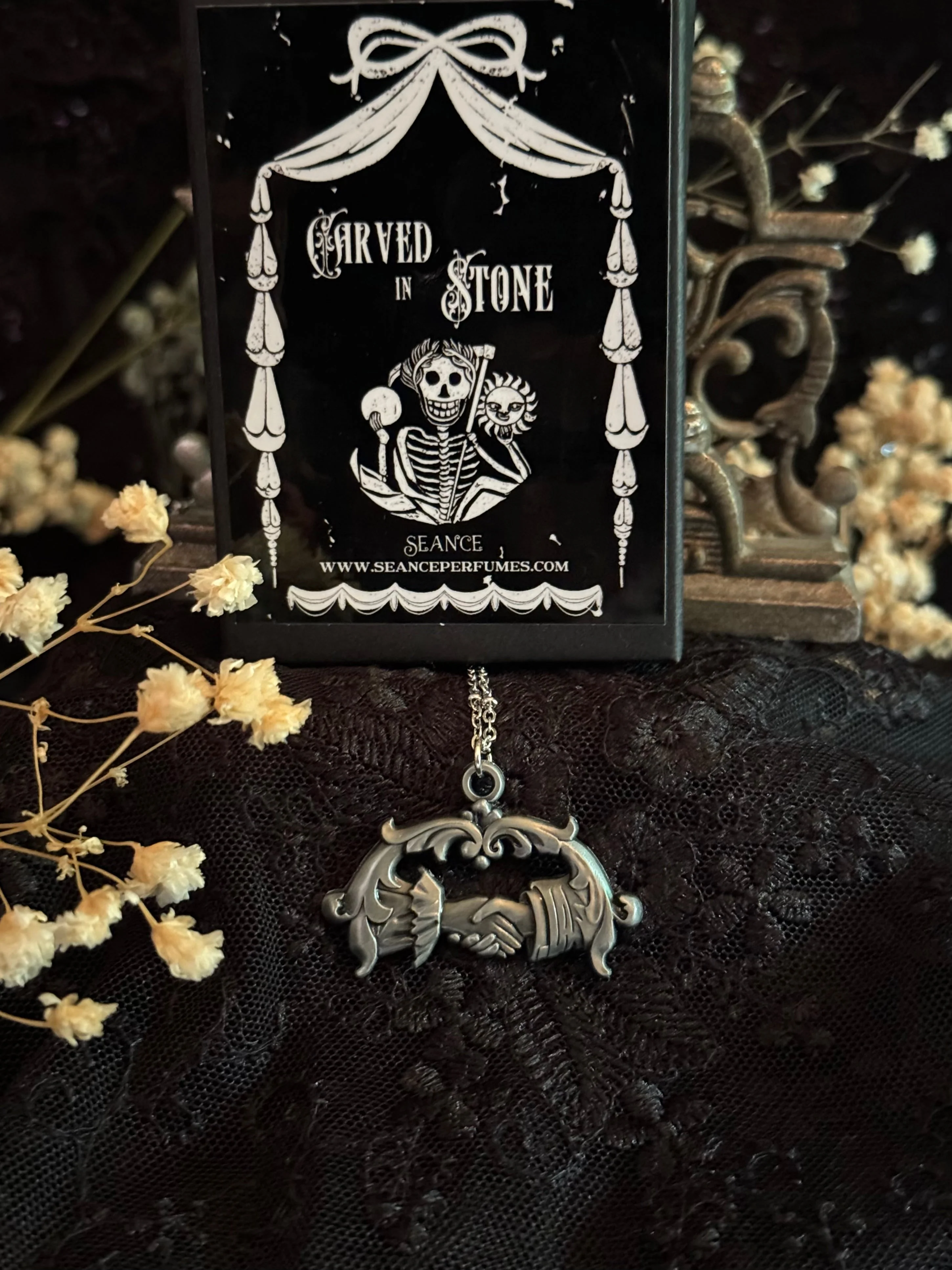 Carved in Stone- Clasping Hands by Seance Perfumes - Image 3