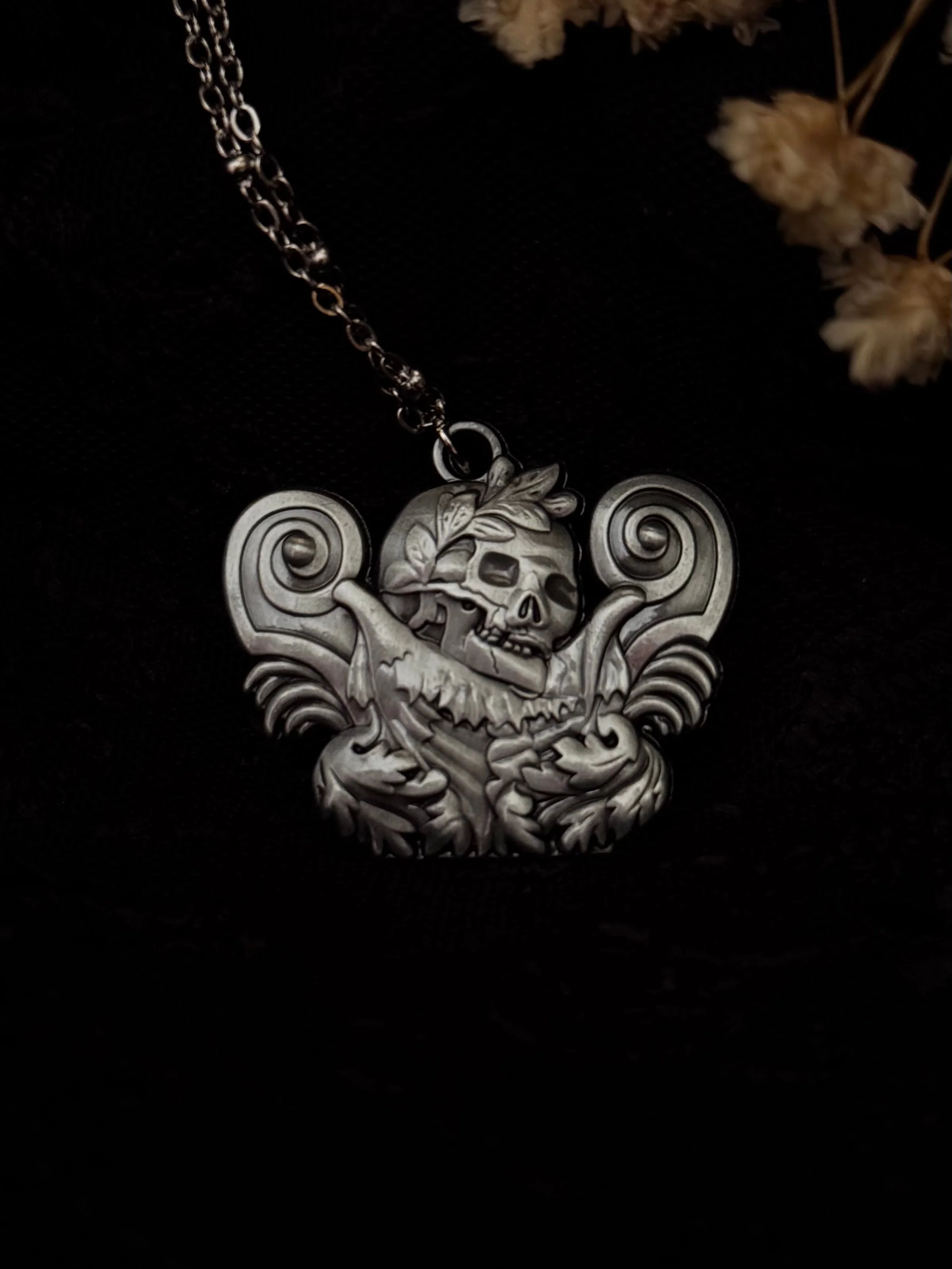 Carved In Stone- Skull and Plumes by Seance Perfumes