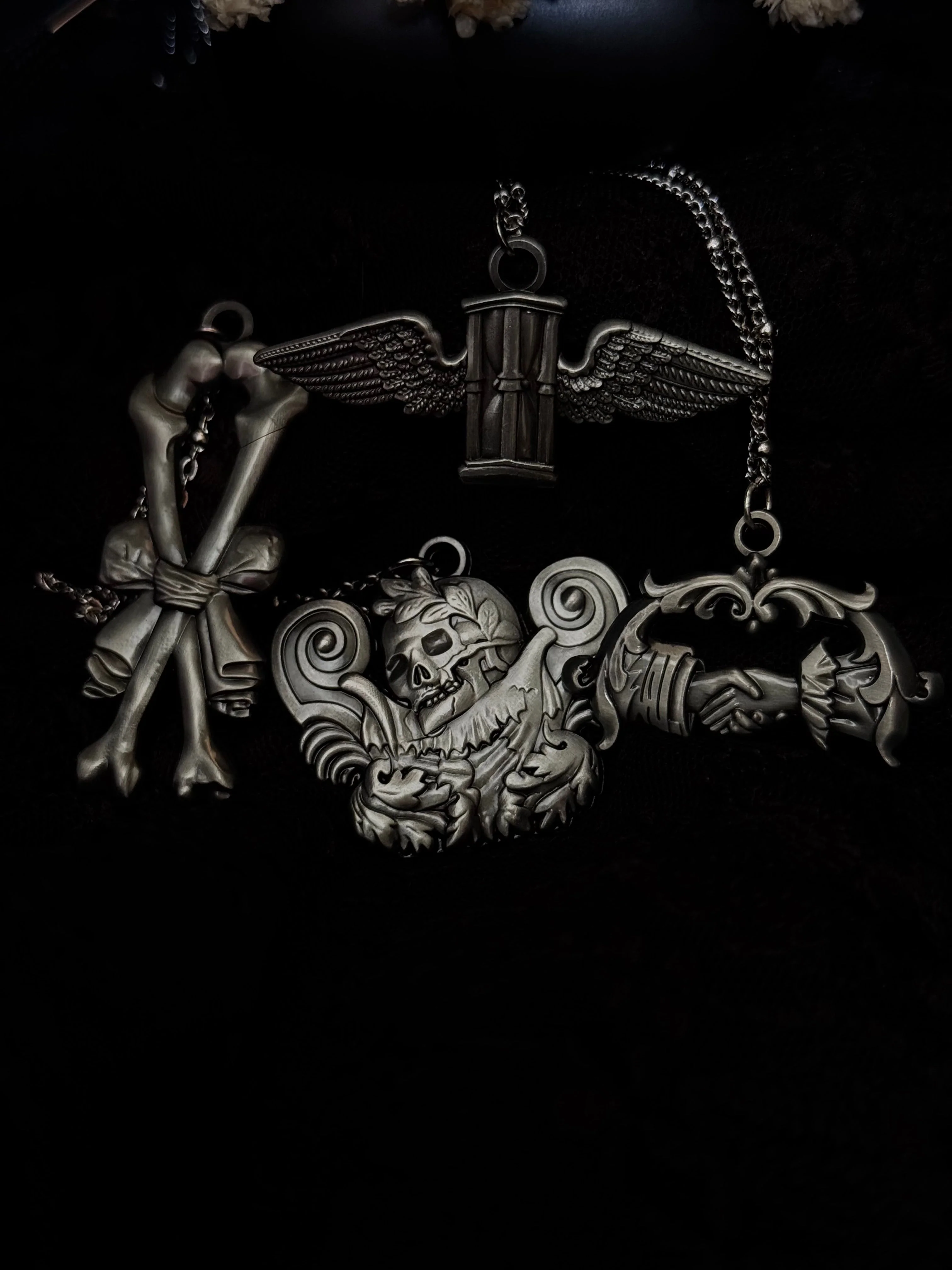 Carved In Stone- Skull and Plumes by Seance Perfumes - Image 8