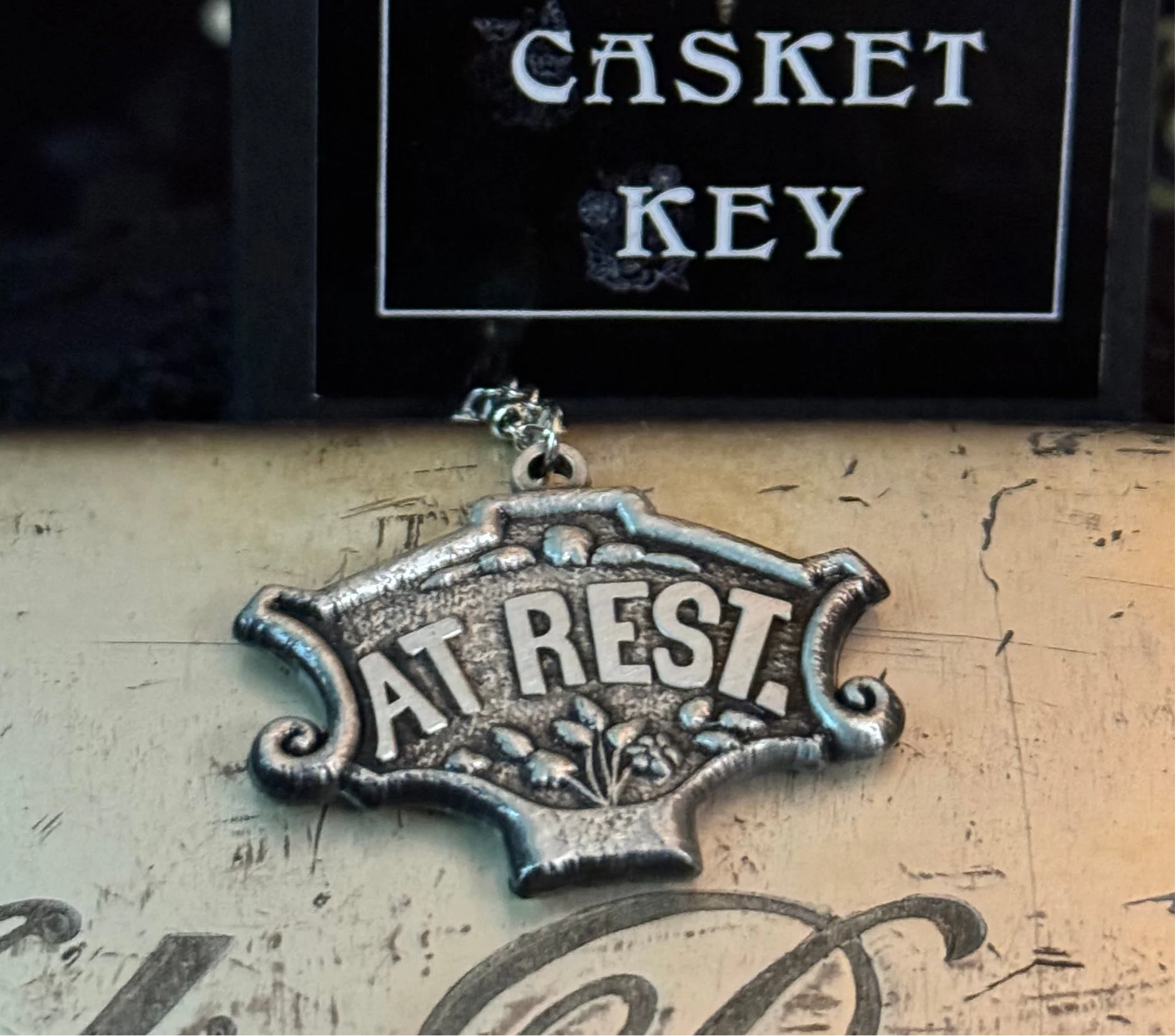 Casket Key Necklace by Seance - Image 2