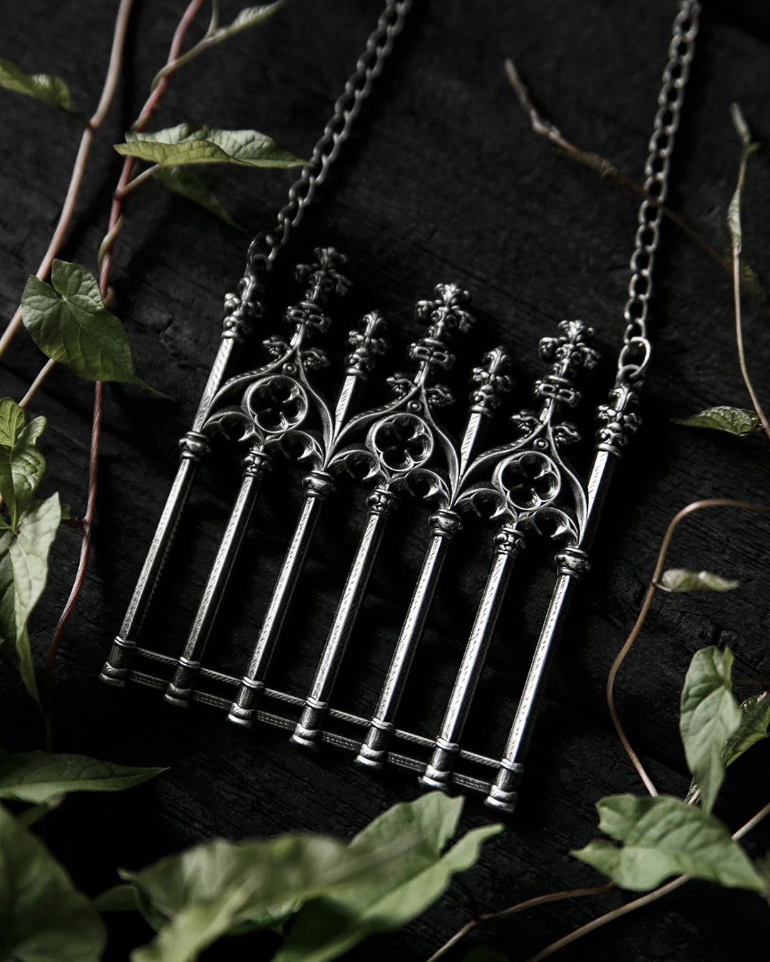 Cemetery Walks Necklace by The Pretty Cult