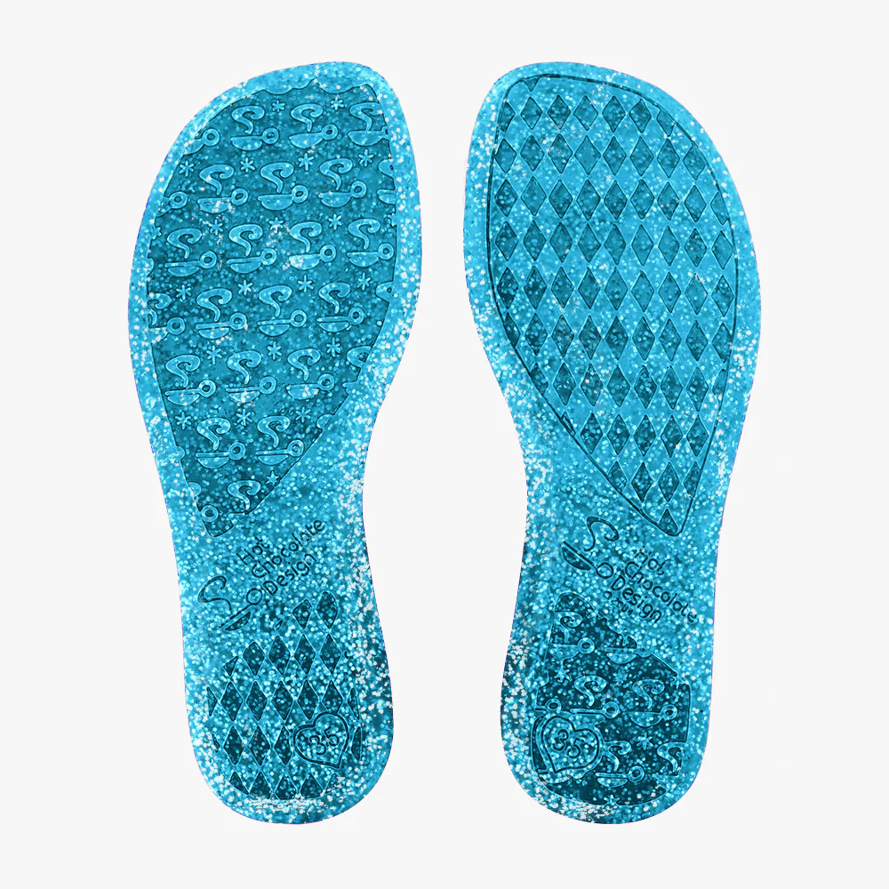 Chocolaticas® Glitter Ice Women's Mary Jane Flat - Image 4