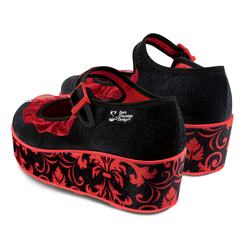 Chocolaticas® Memento Mori Women's Mary Jane Platform - Image 5