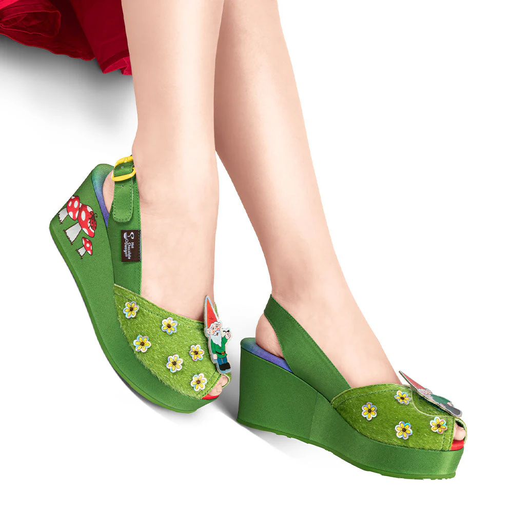 Chocolaticas® Naughty Gnome Women's Sandal - Image 6