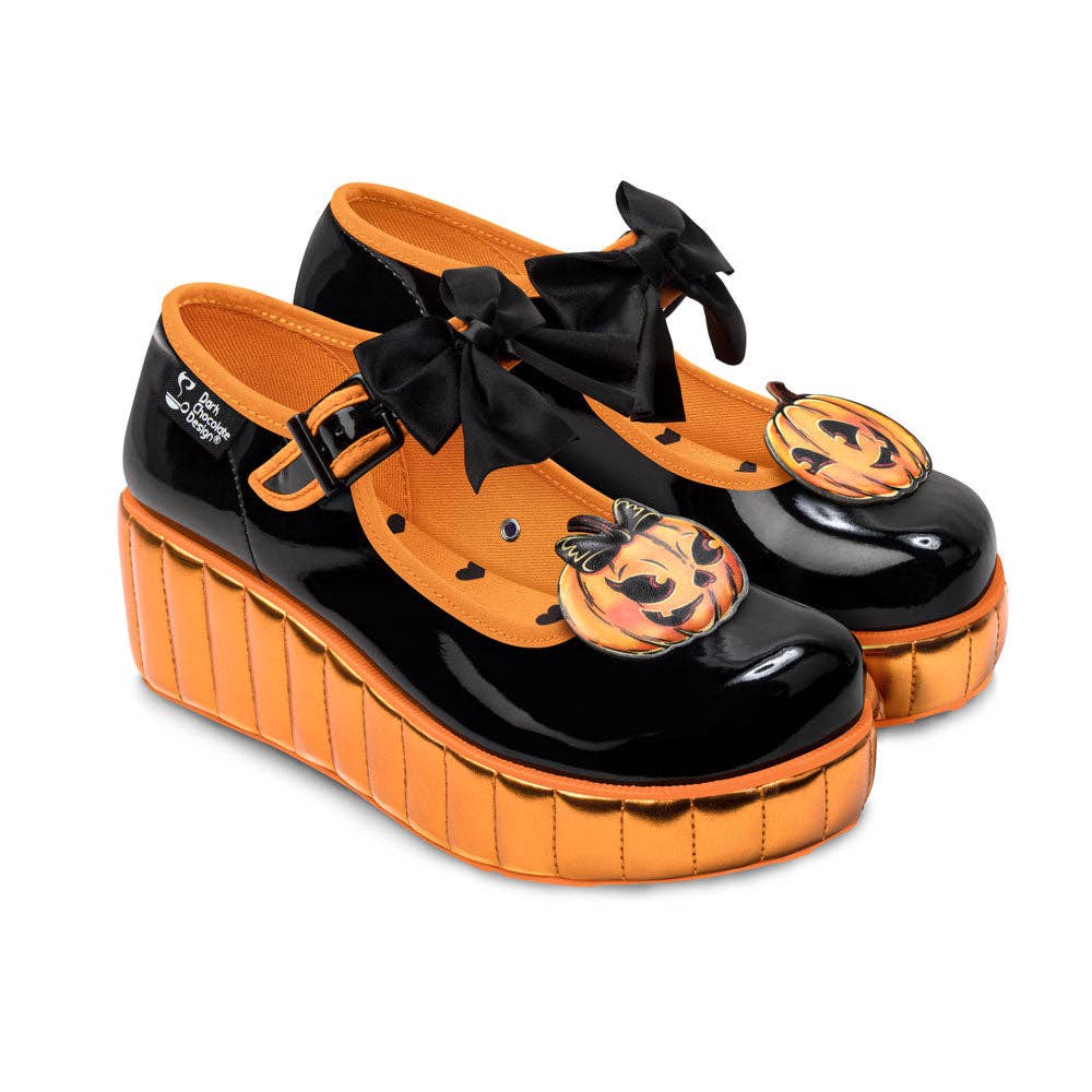 Chocolaticas® Pumpkinette Women's Mary Jane Platform - Image 4