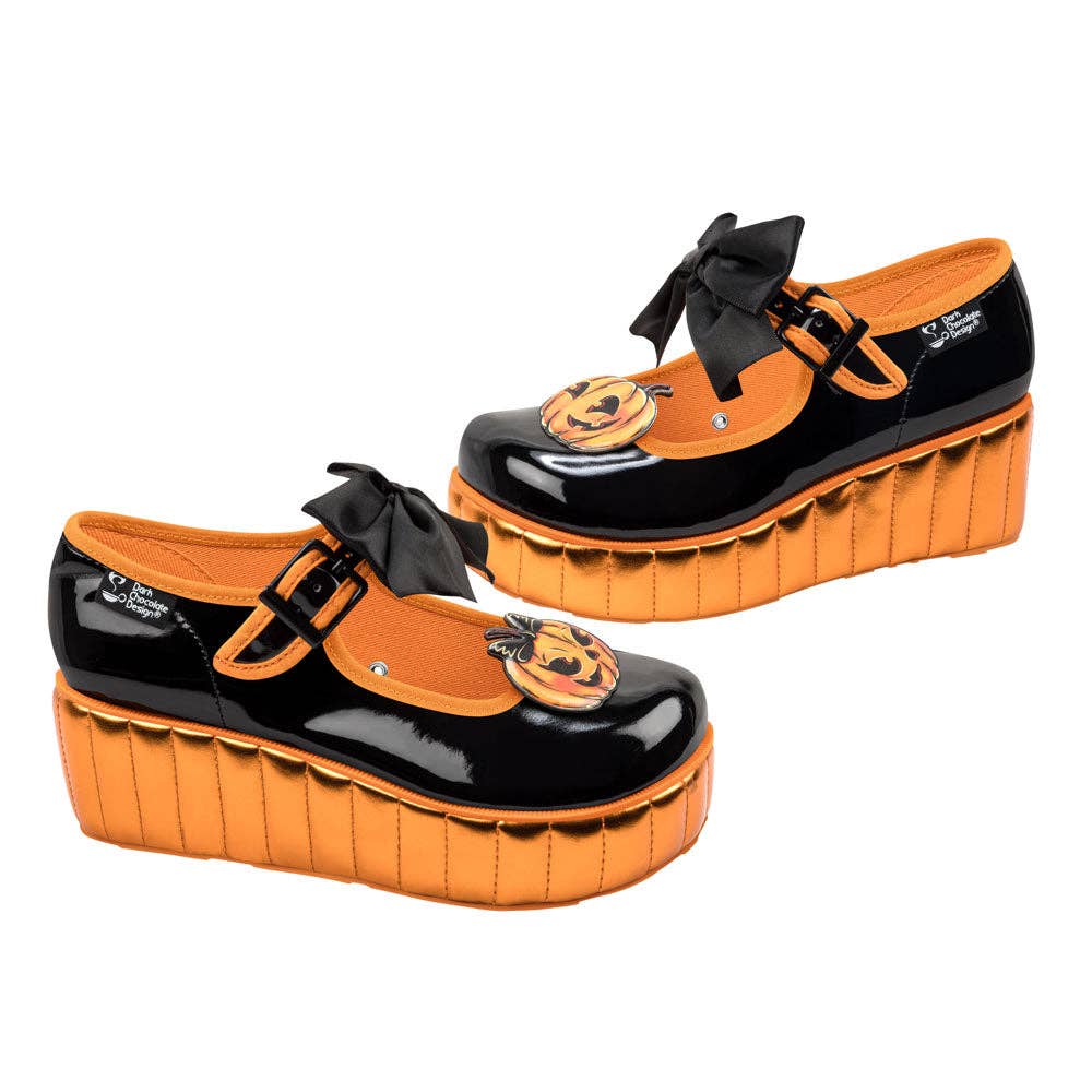 Chocolaticas® Pumpkinette Women's Mary Jane Platform - Image 6