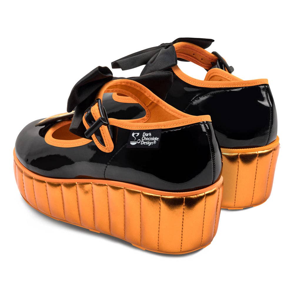 Chocolaticas® Pumpkinette Women's Mary Jane Platform - Image 7