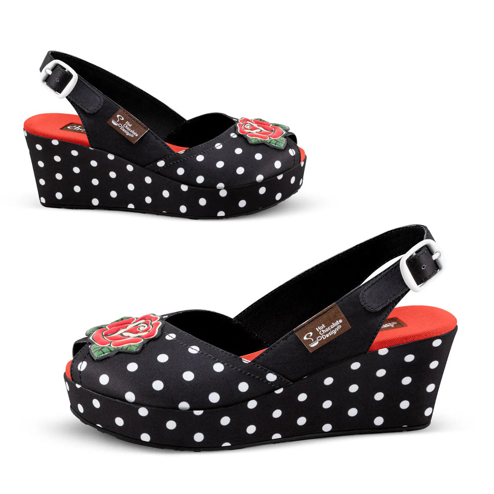 Chocolaticas® Rockabilly Women's Mary Jane Sandal - Image 3