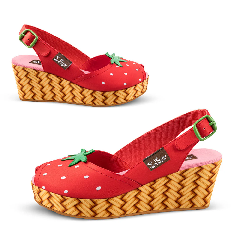 Chocolaticas® Strawbella Women's Sandal - Image 3