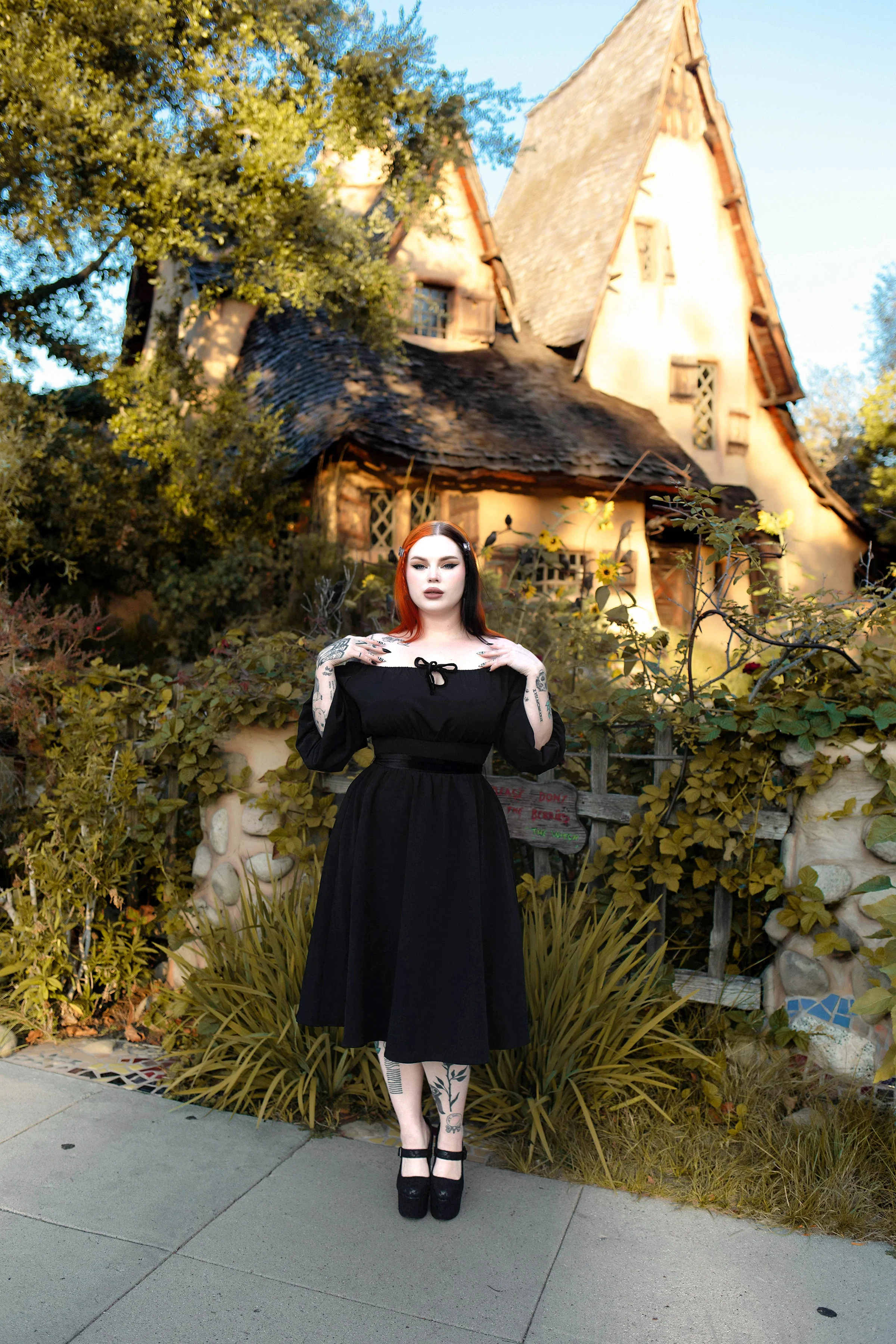 Eva Dress Black by Oblong Box Shop