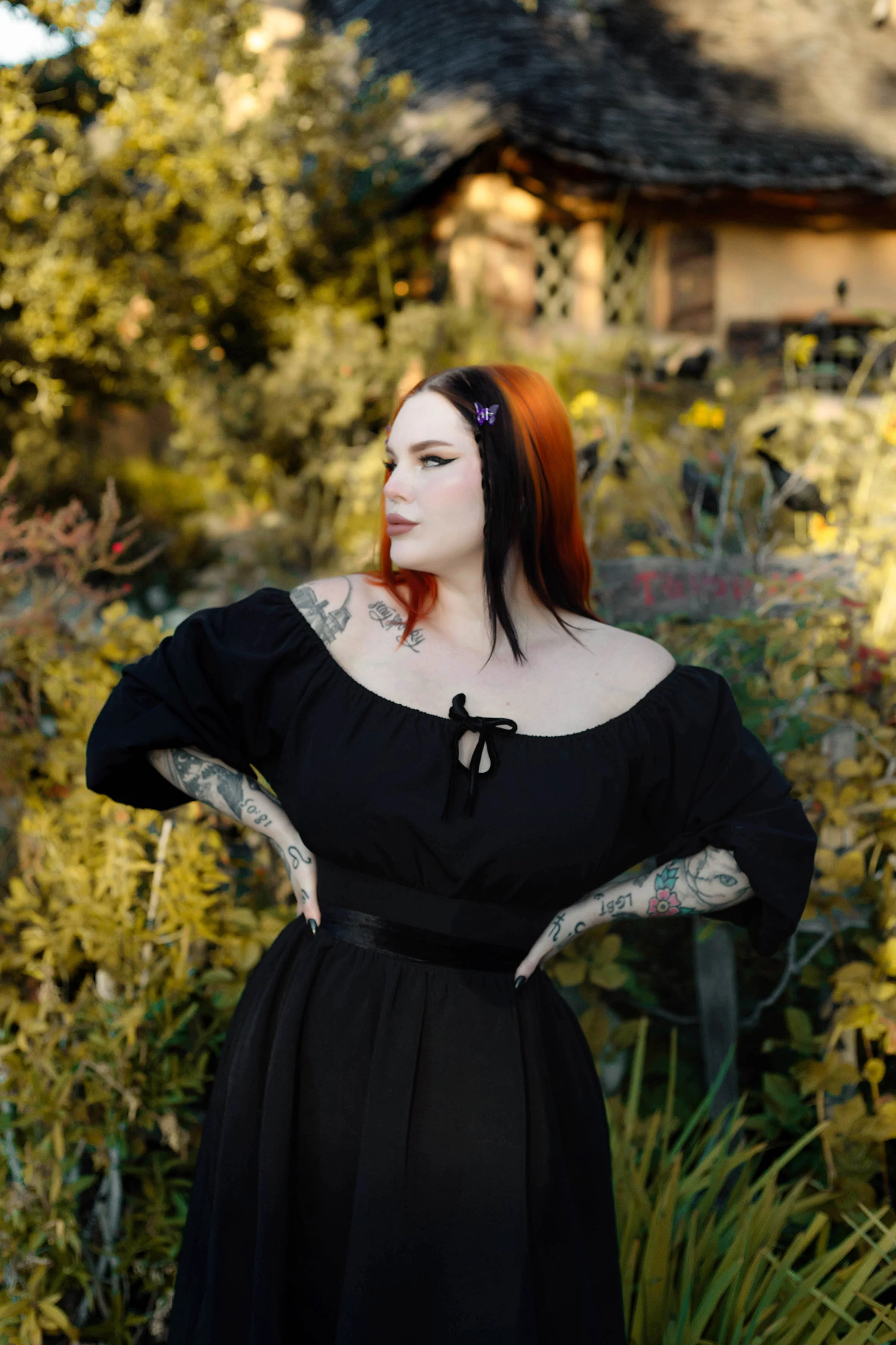 Eva Dress Black by Oblong Box Shop - Image 3