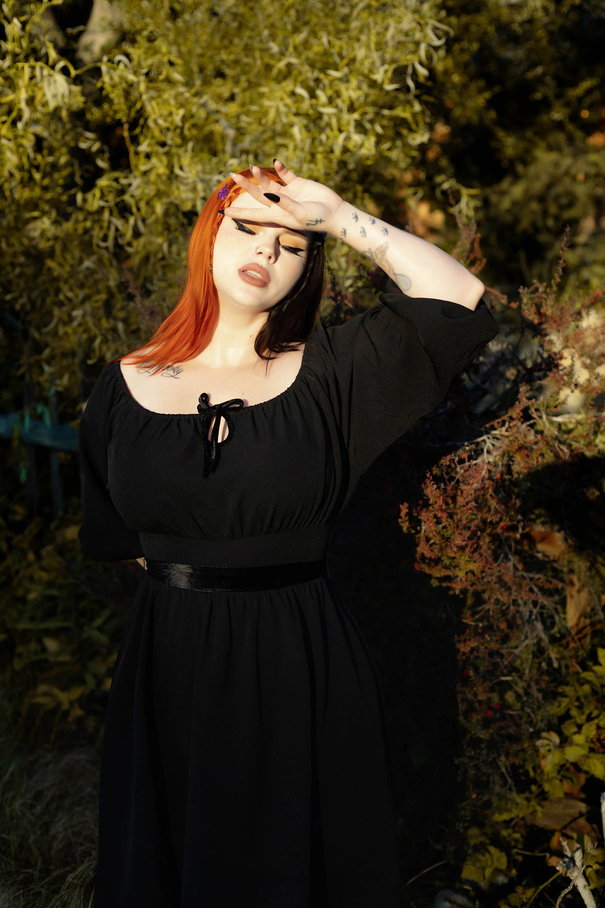 Eva Dress Black by Oblong Box Shop - Image 4