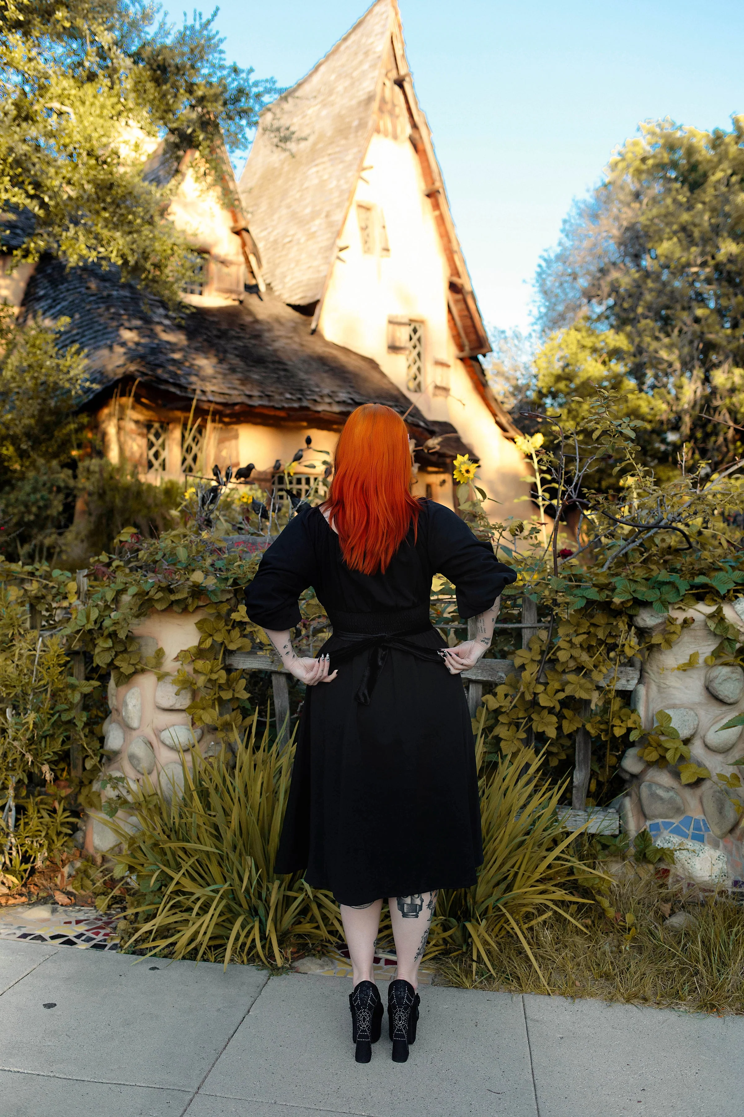Eva Dress Black by Oblong Box Shop - Image 9