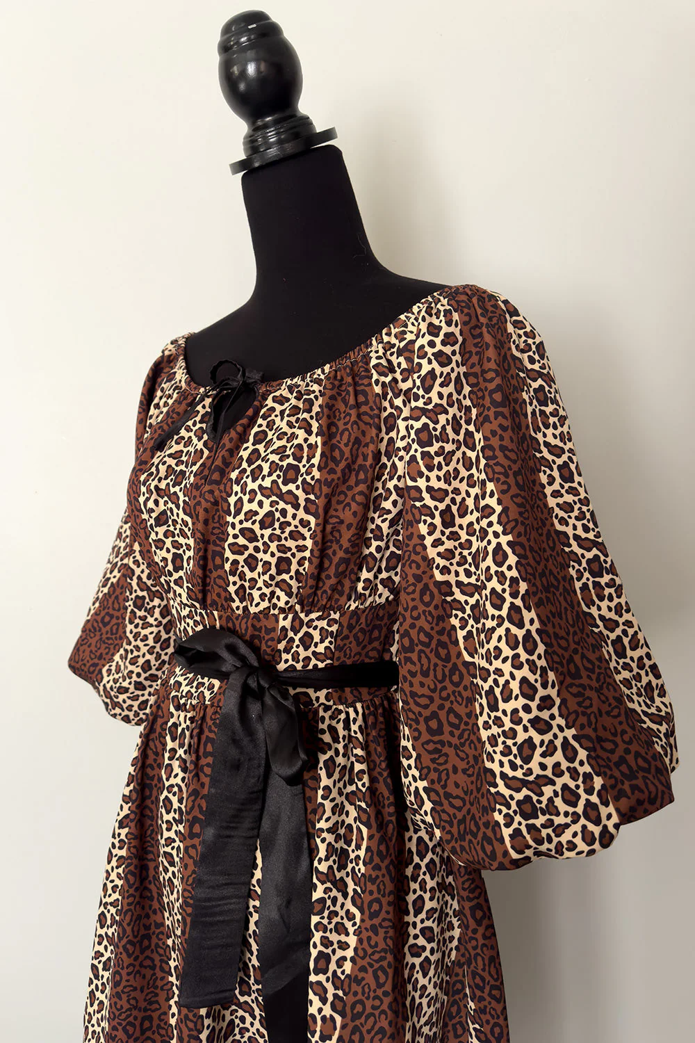 Eva Dress Leopard Print by The Oblong Box Shop - Image 6