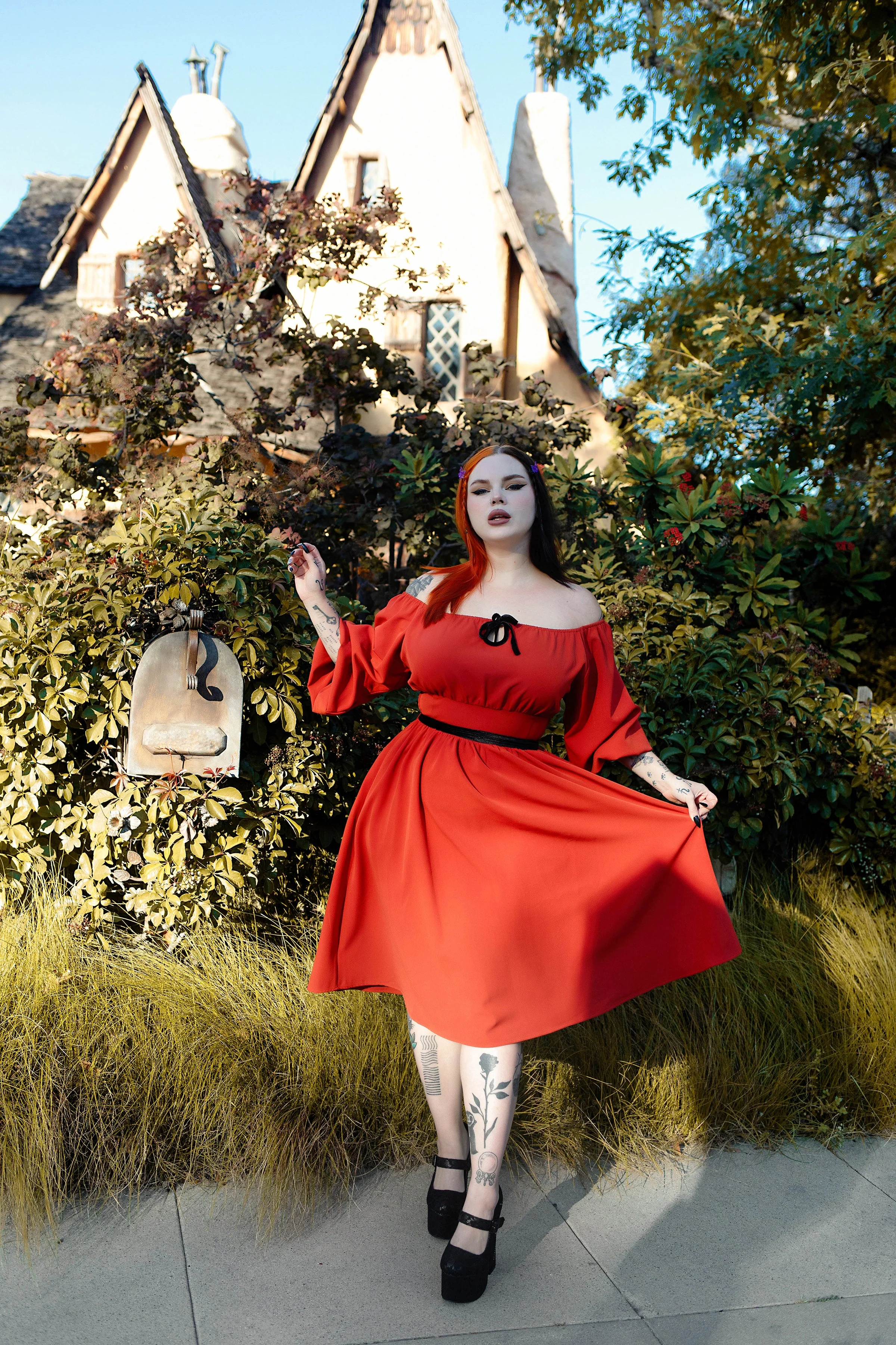 Eva Dress Pumpkin by The Oblong Box Shop - Image 3