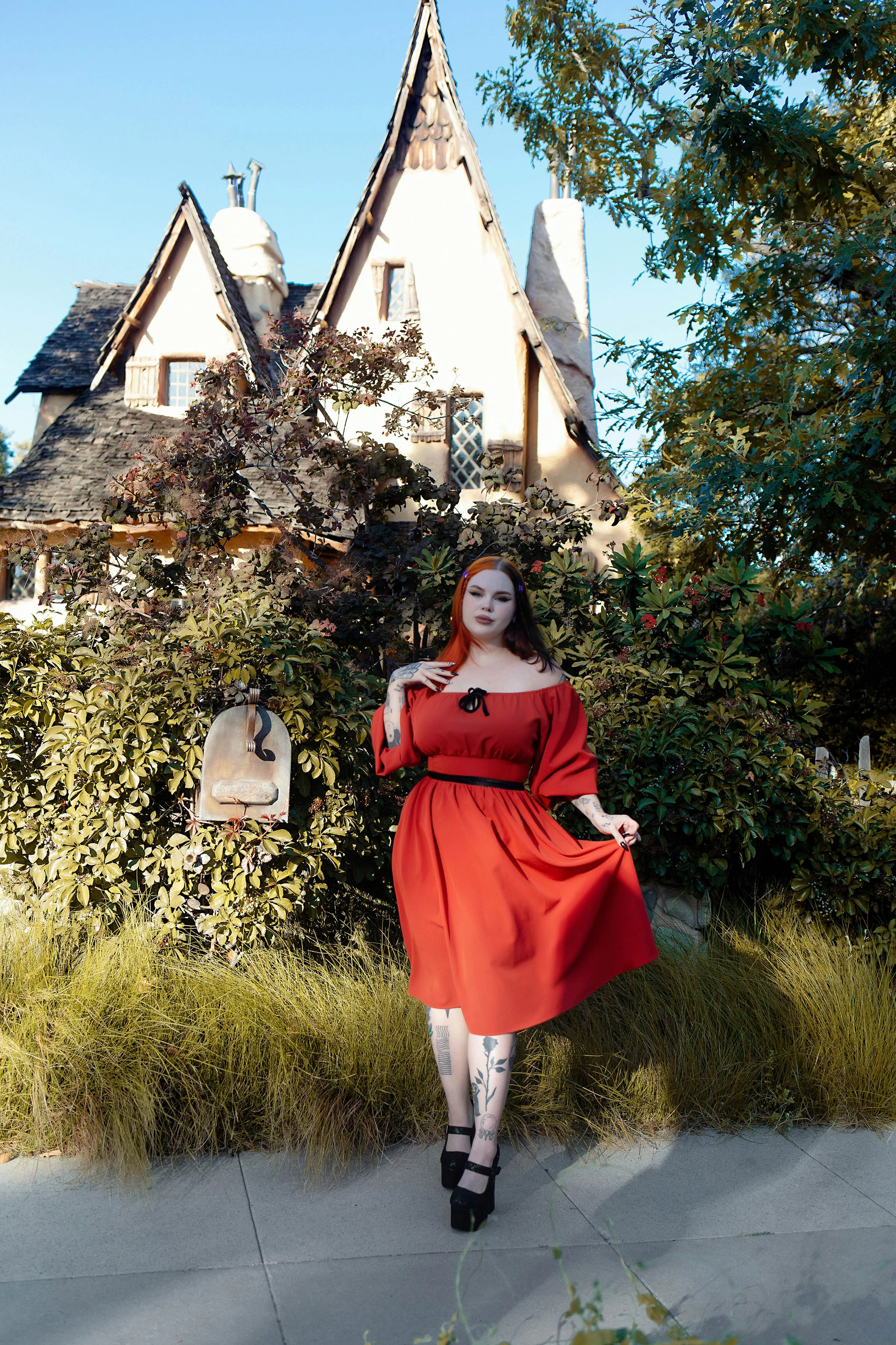 Eva Dress Pumpkin by The Oblong Box Shop - Image 4