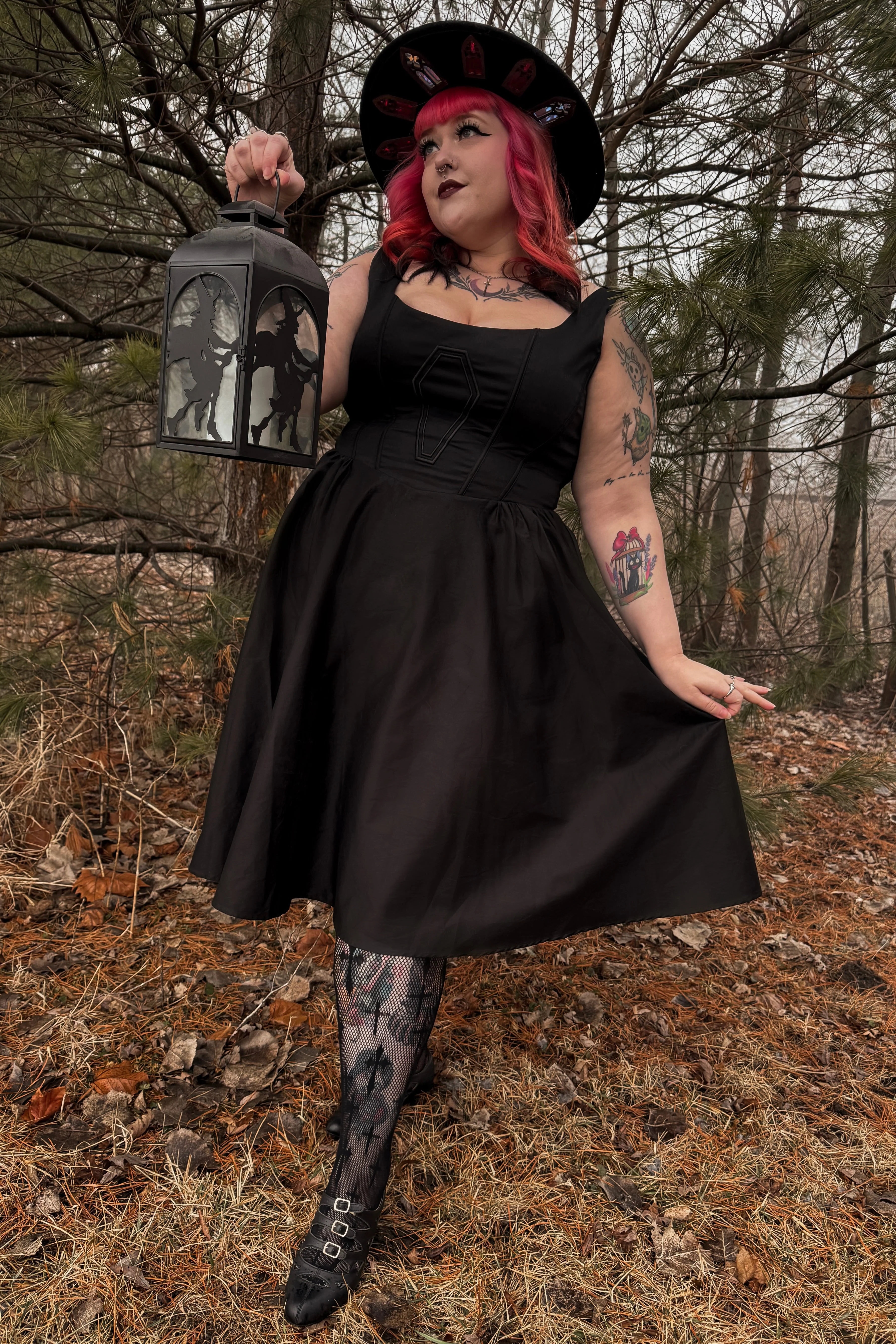 Weasel Wear Gabriela Coffin Swing Dress - Image 4