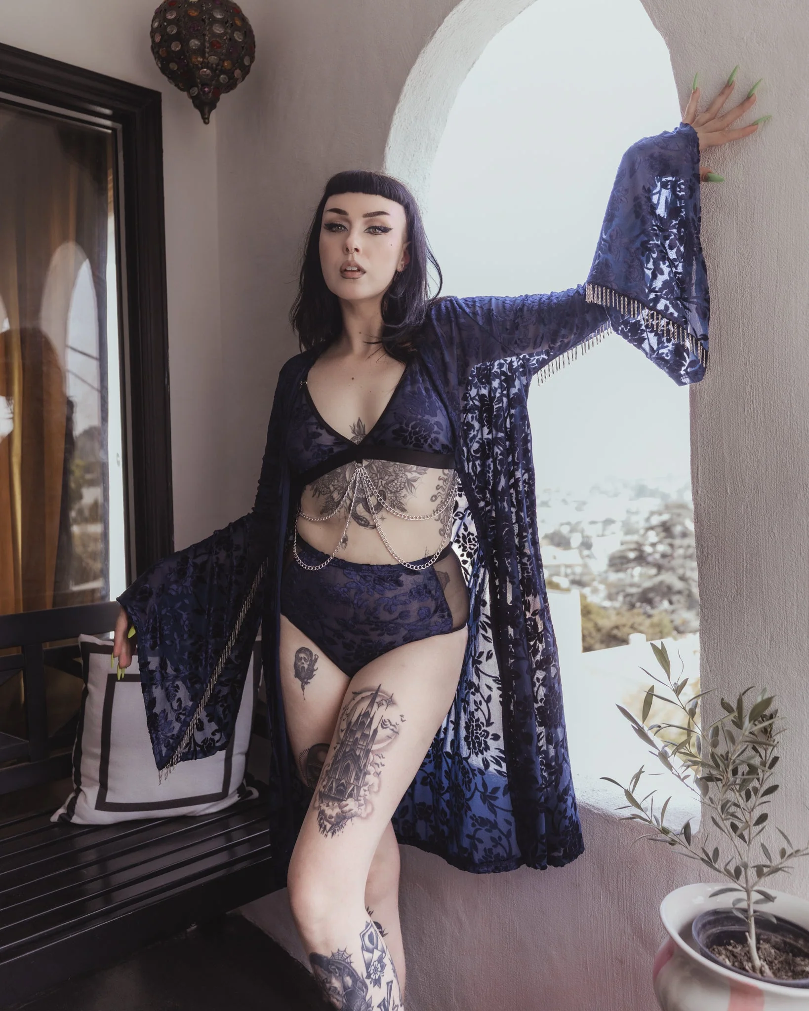 Midnight Muse Kimono by The Pretty Cult - Image 3