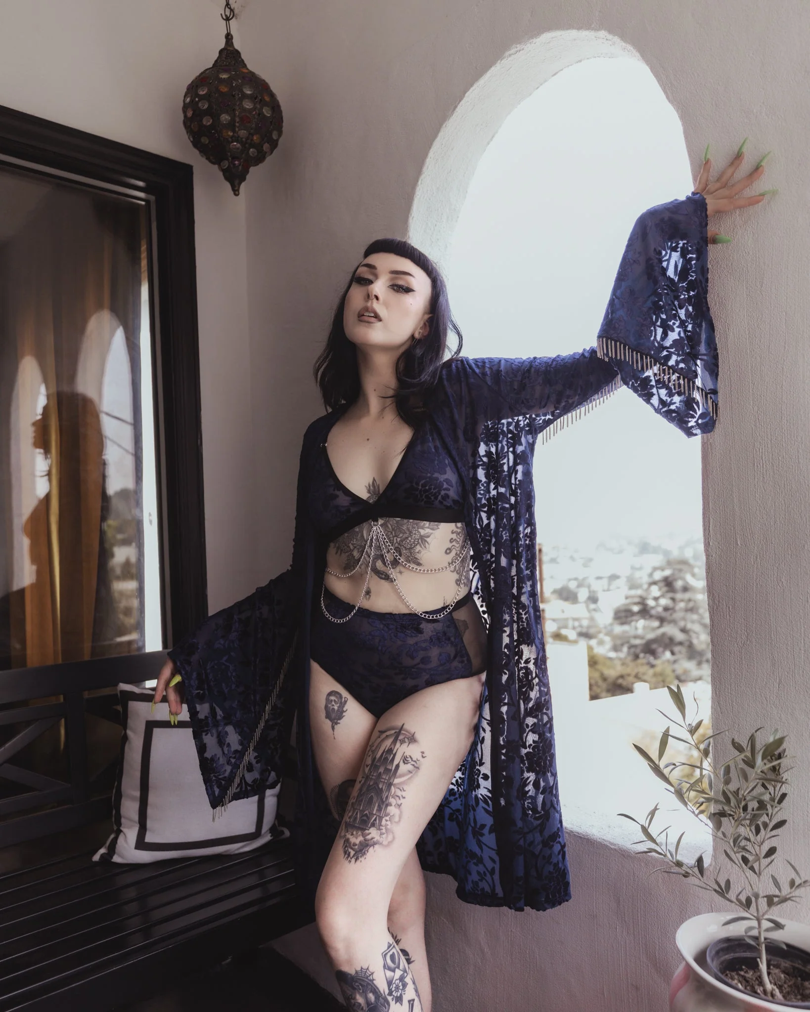 Midnight Muse Kimono by The Pretty Cult - Image 5