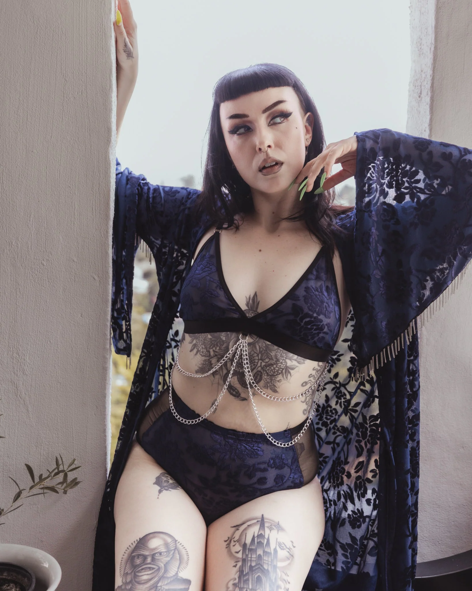Midnight Muse Kimono by The Pretty Cult - Image 6
