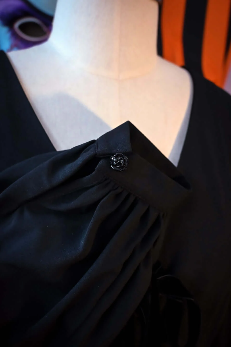 Penny dress in Black Night - Image 5