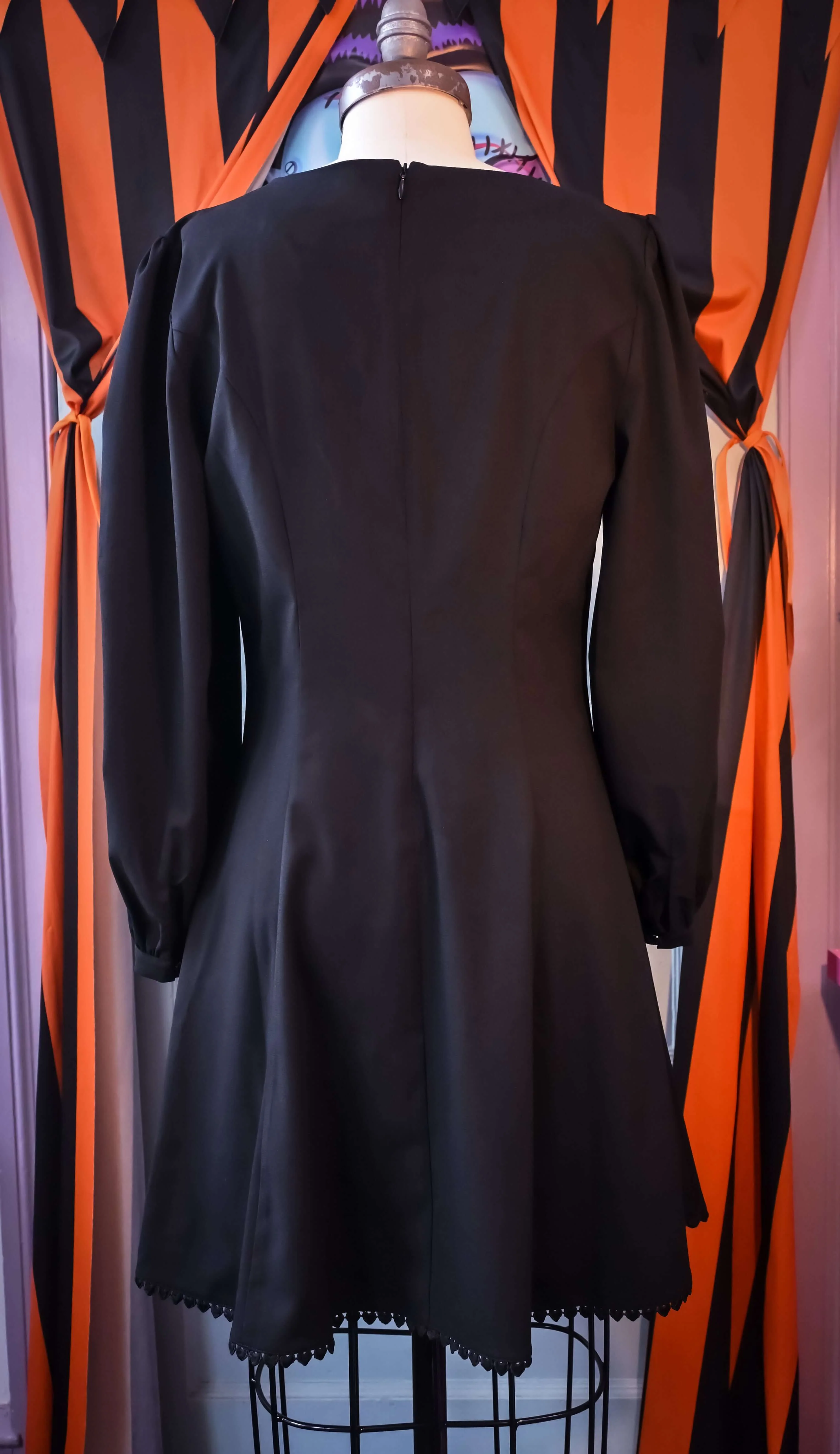 Penny dress in Black Night - Image 6