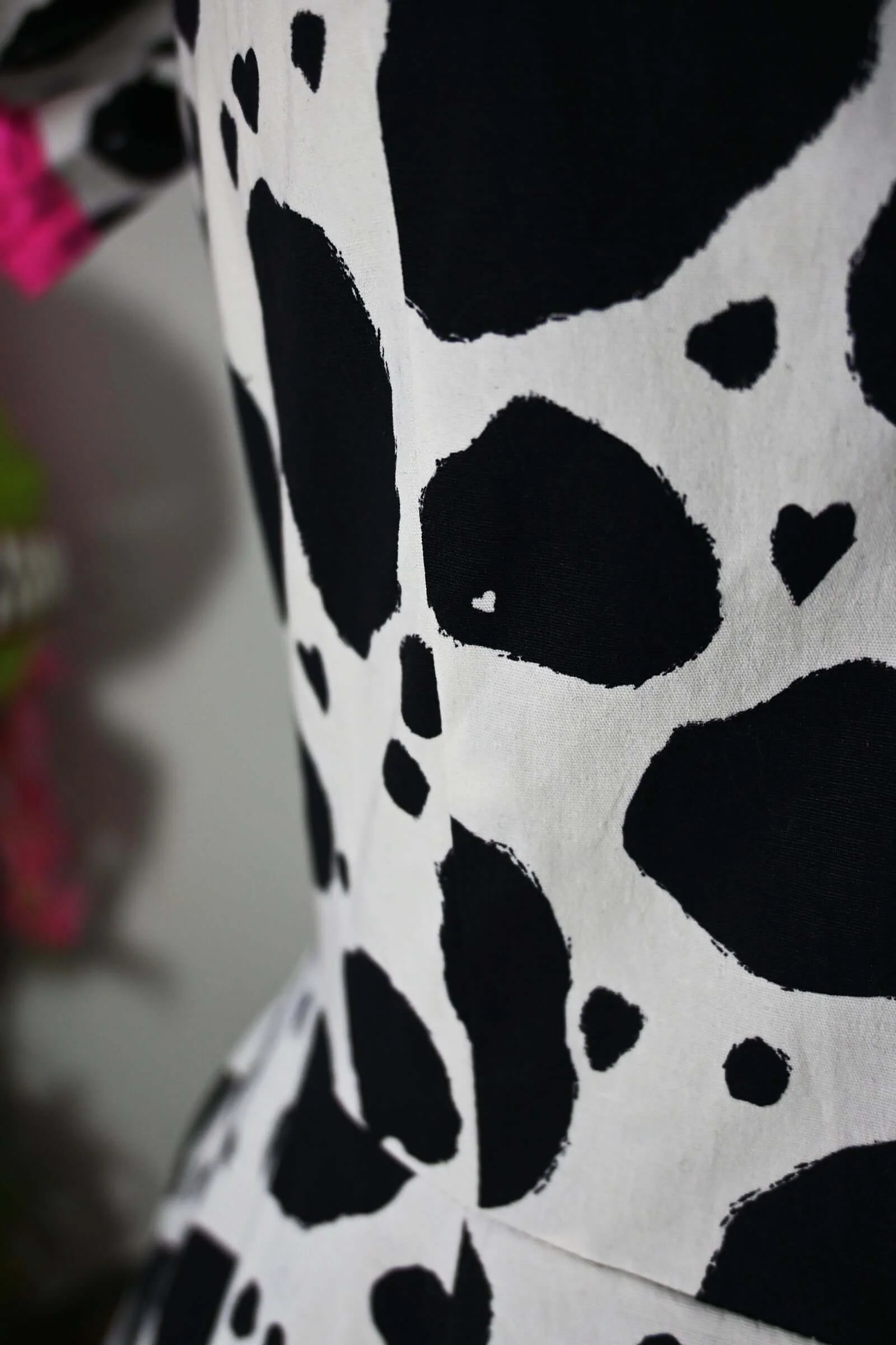 Adelaide Mini Swing dress in Bessie Moo print - Image 5