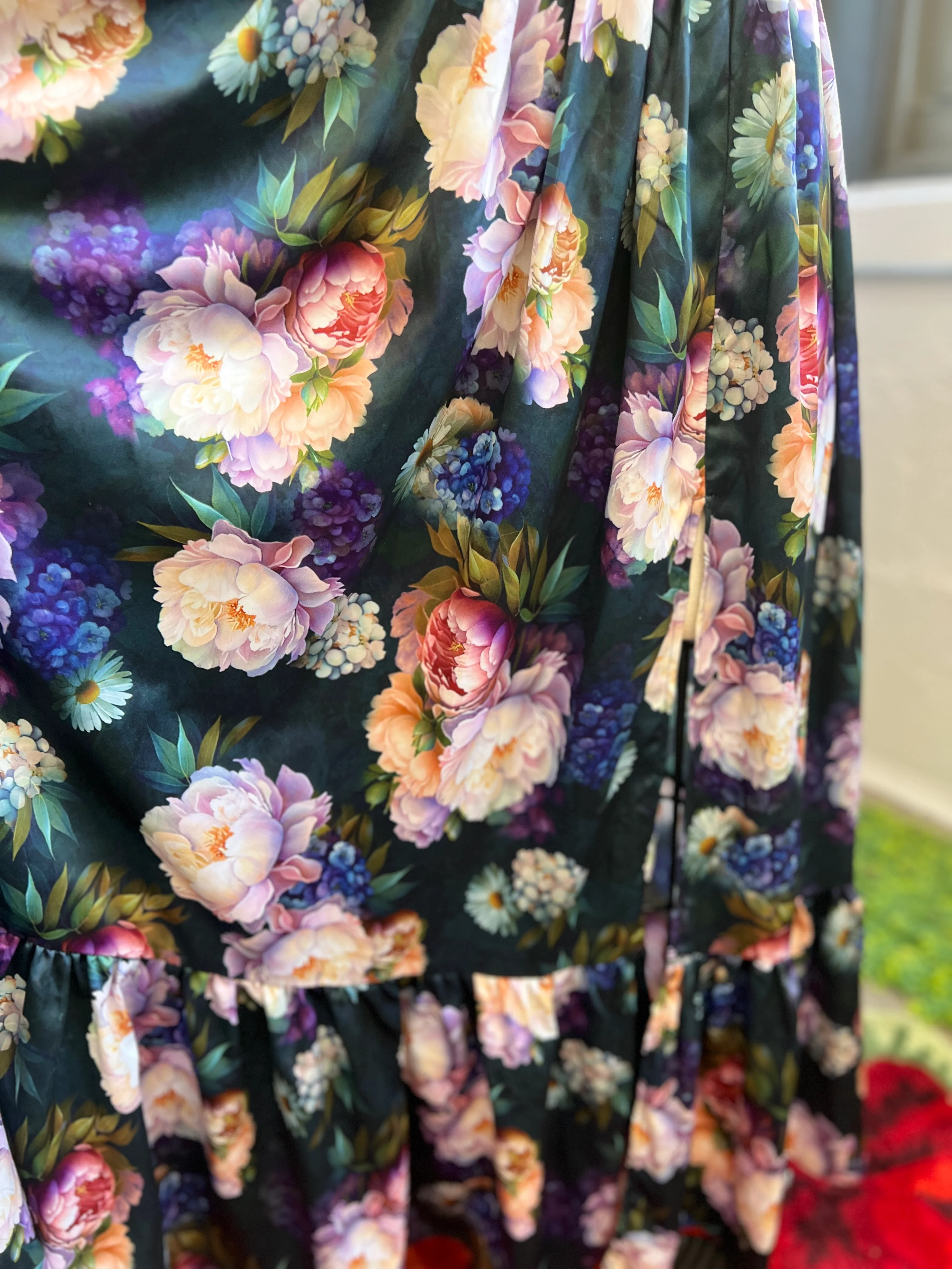 Cosette Maxi Dress in Boudoir Floral Print - Image 5