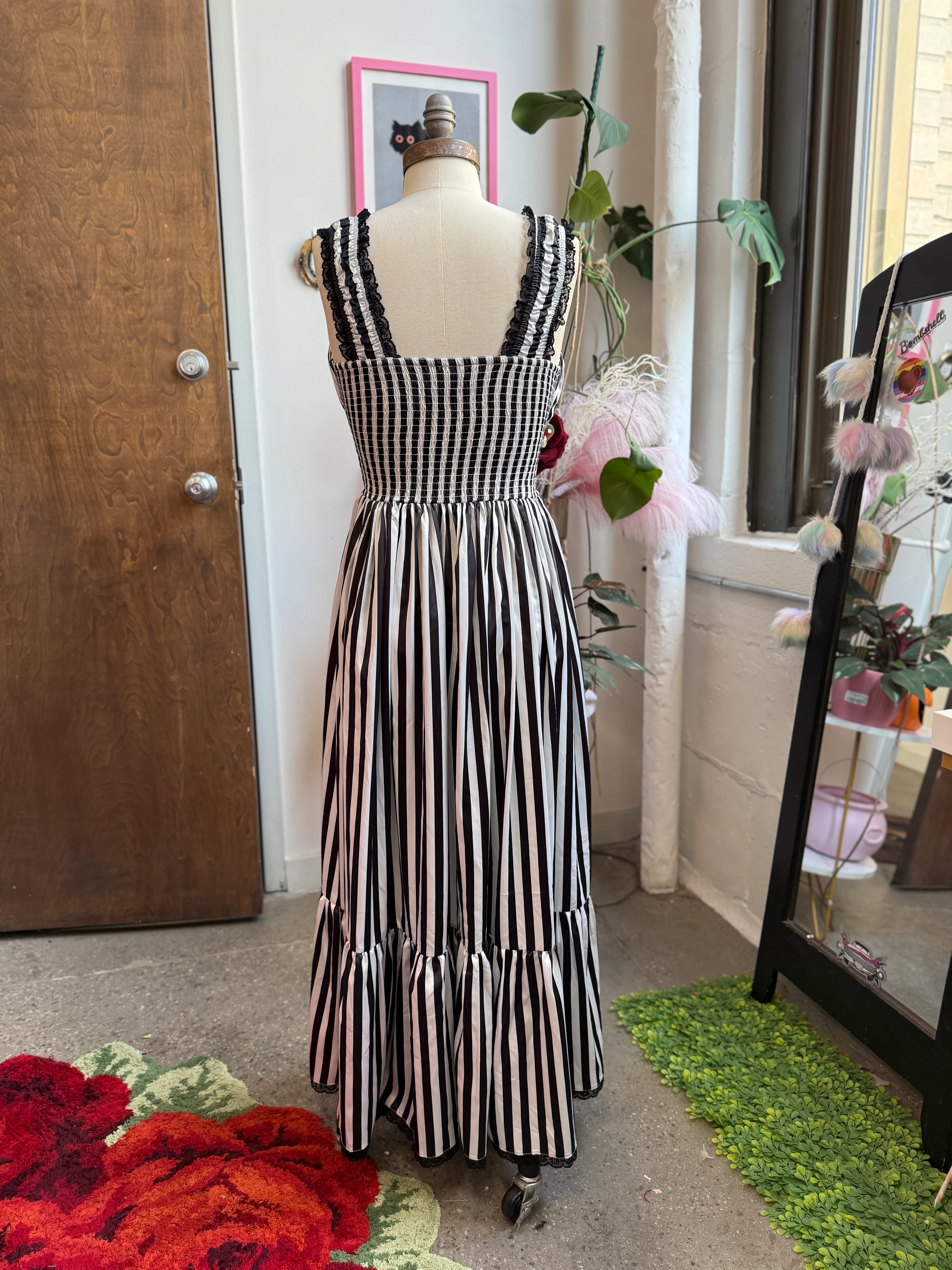Cosette Maxi Dress in Sleepy Hollow Stripe - Image 8