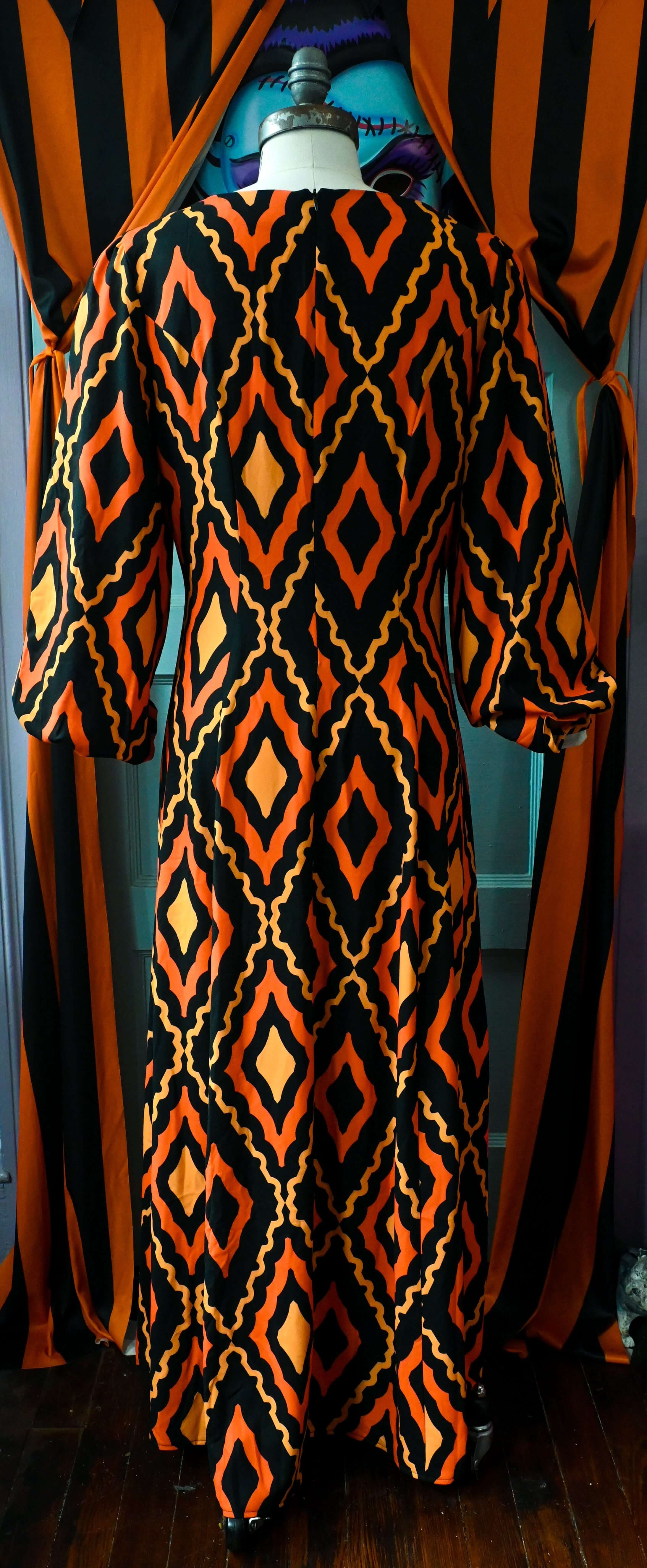 Penny Maxi Dress in Haunted Hotel Print - Image 7
