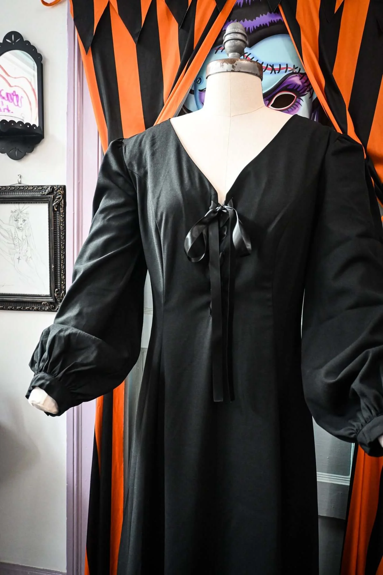 Penny Maxi Dress in Salem Black - Image 5