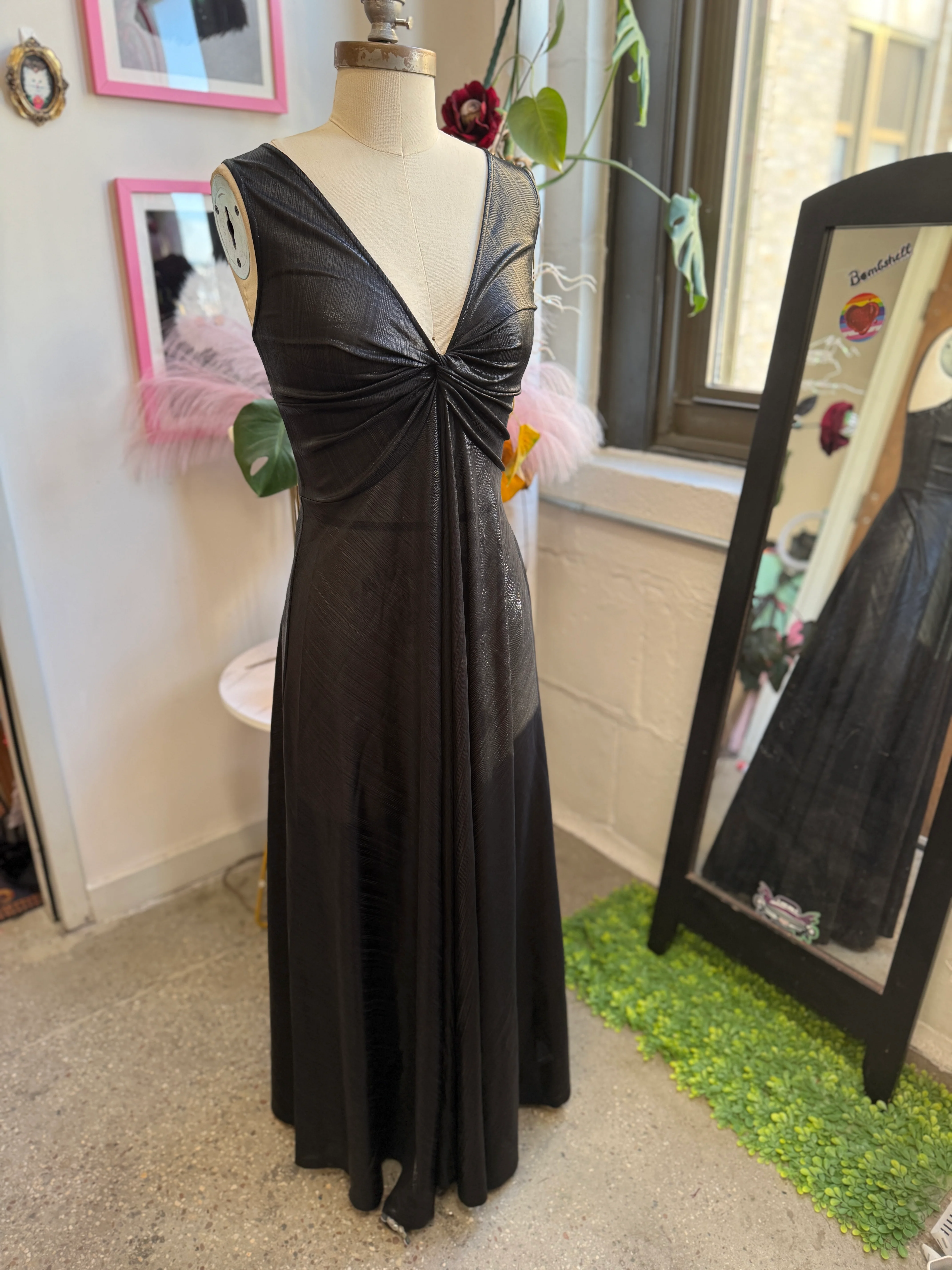 Siren Dress in Black Ink - Image 2