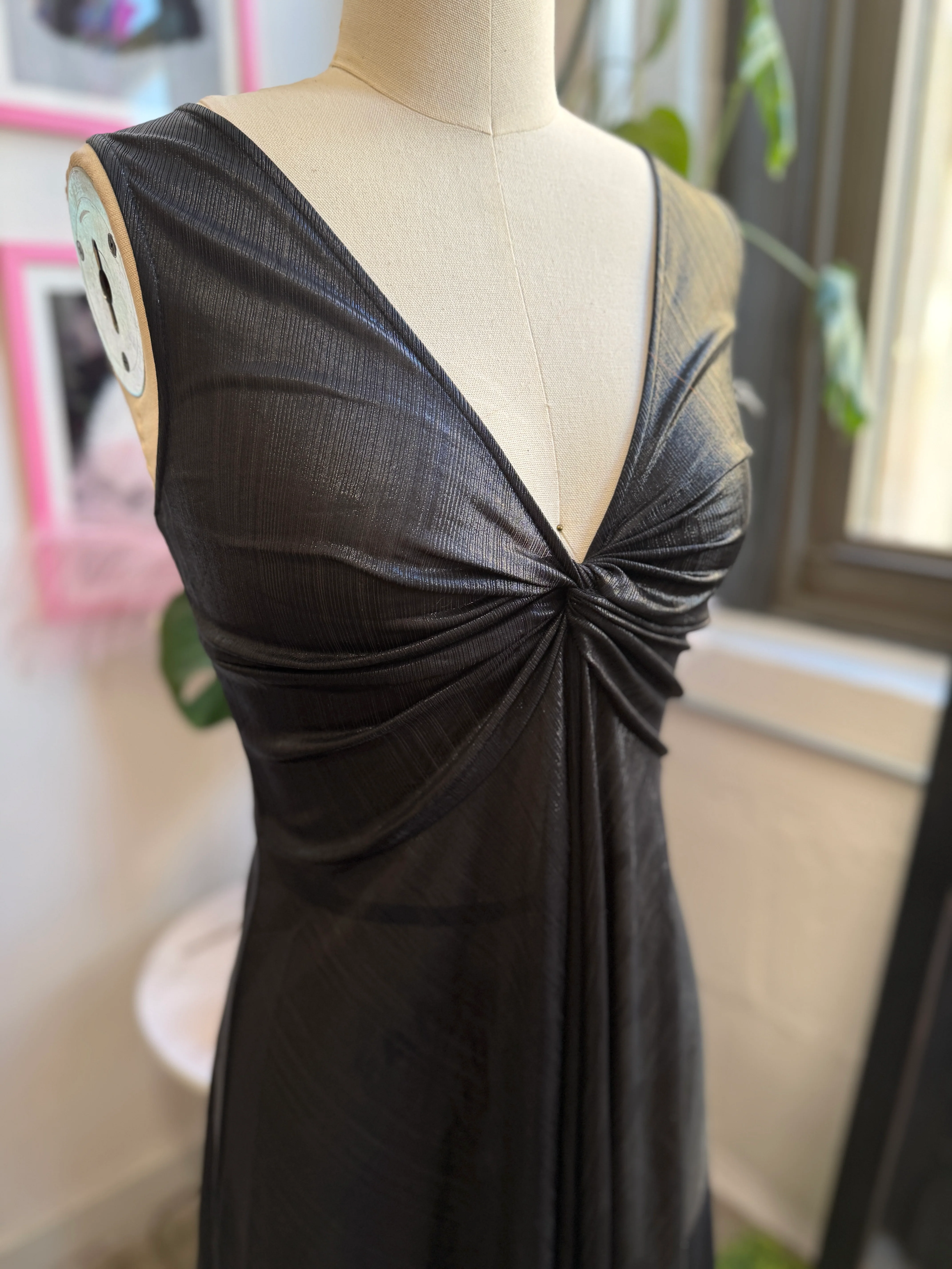 Siren Dress in Black Ink - Image 3