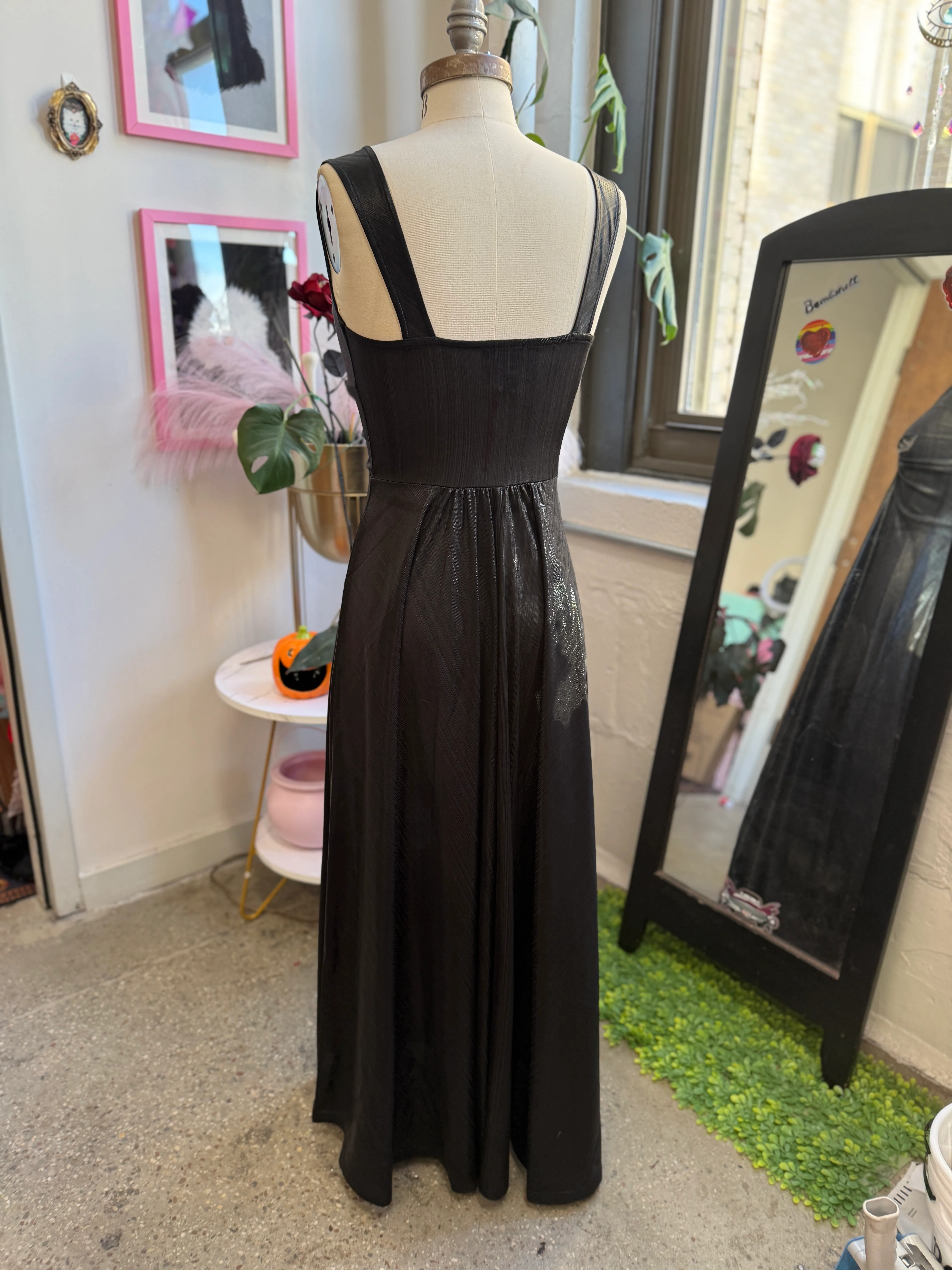Siren Dress in Black Ink - Image 5