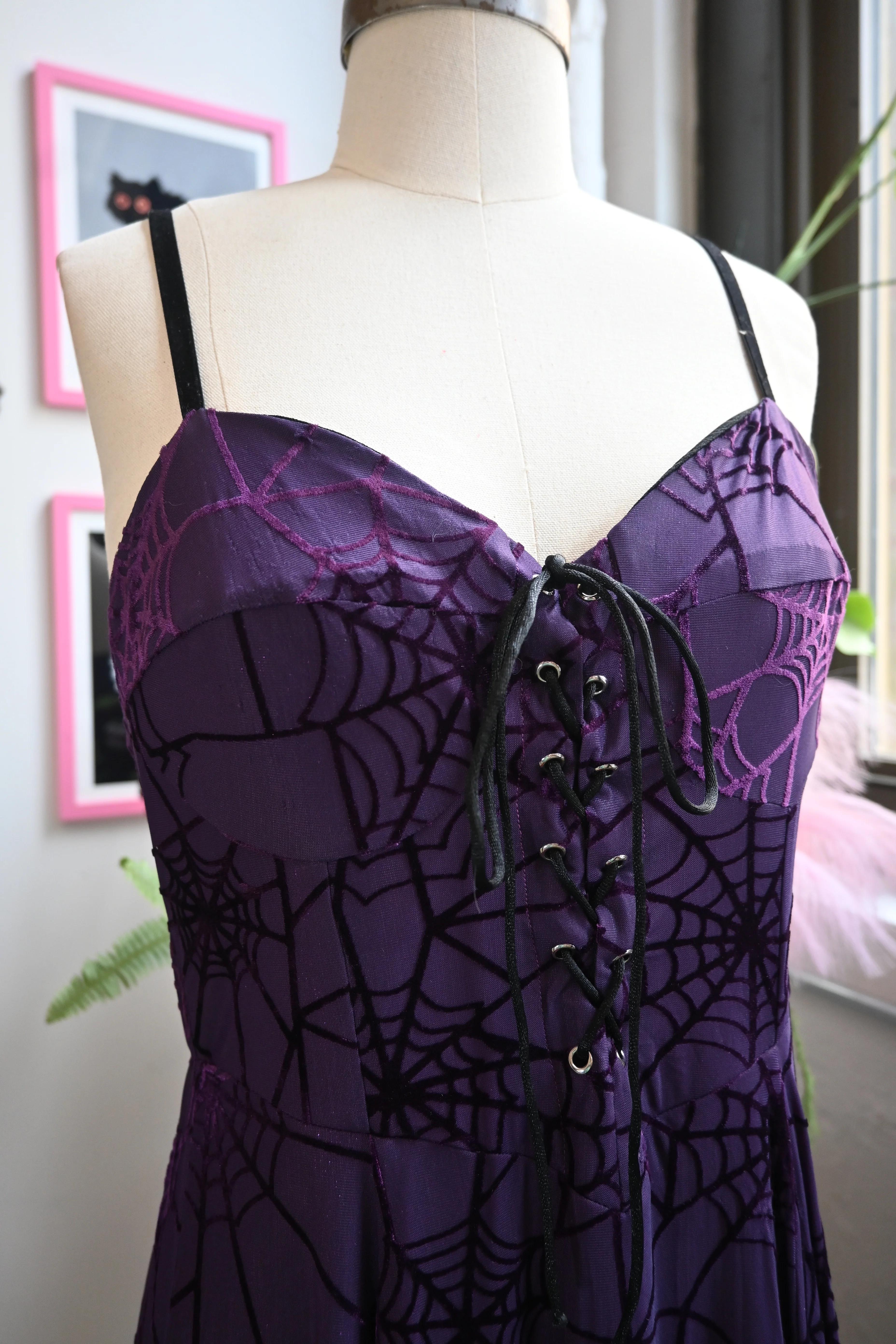 Willow Dress and Bolero in Violet - Image 3