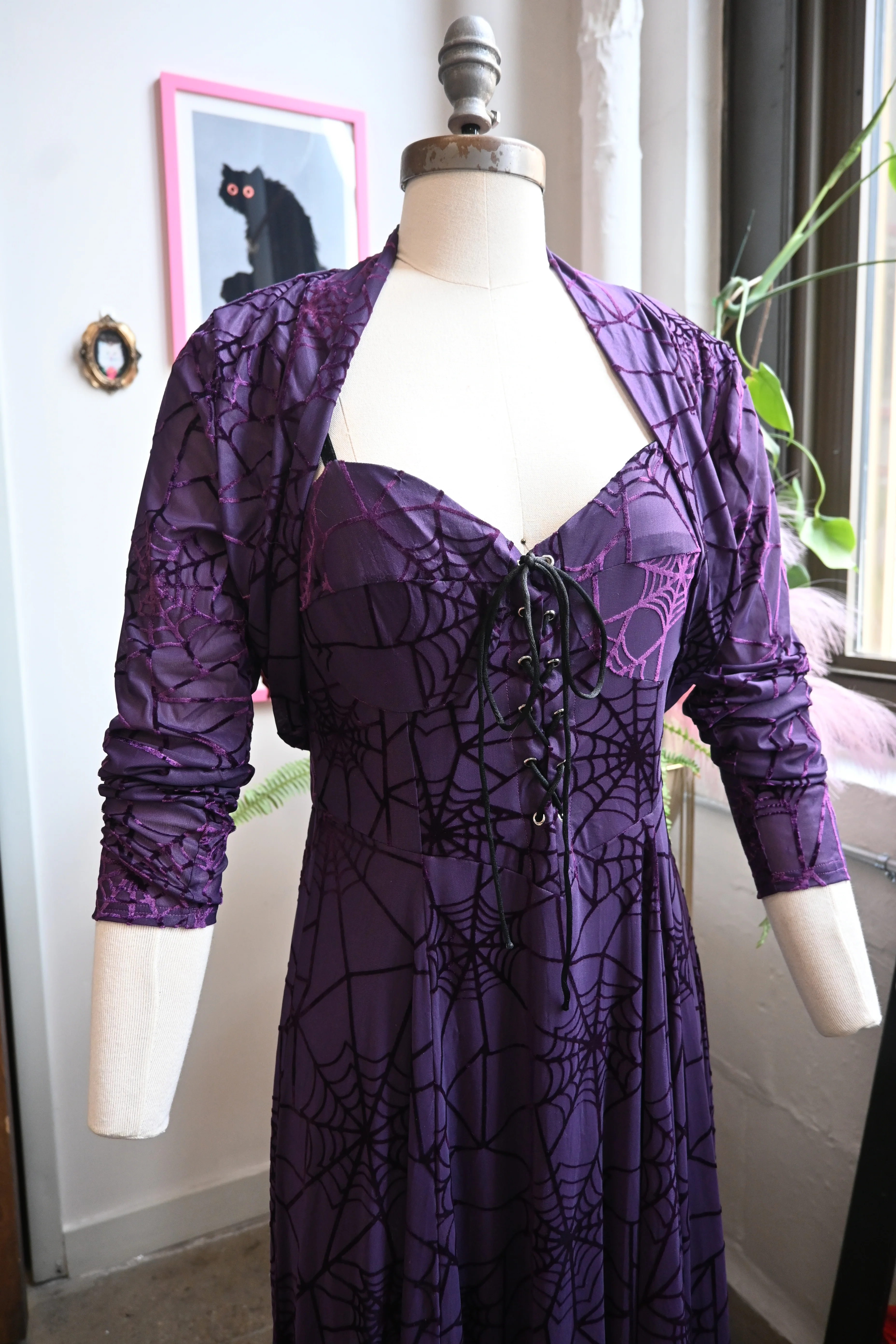 Willow Dress and Bolero in Violet - Image 6