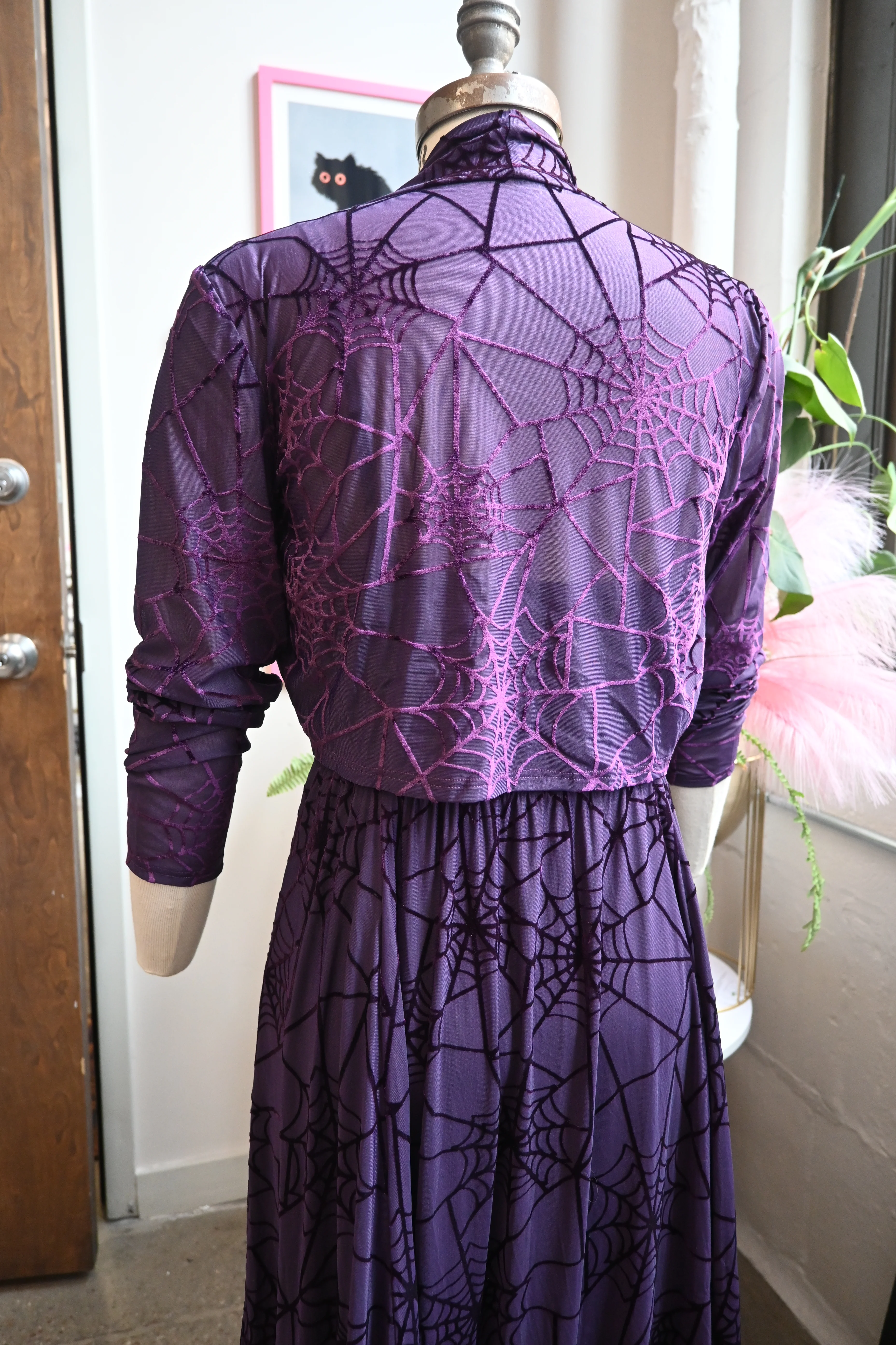Willow Dress and Bolero in Violet - Image 7
