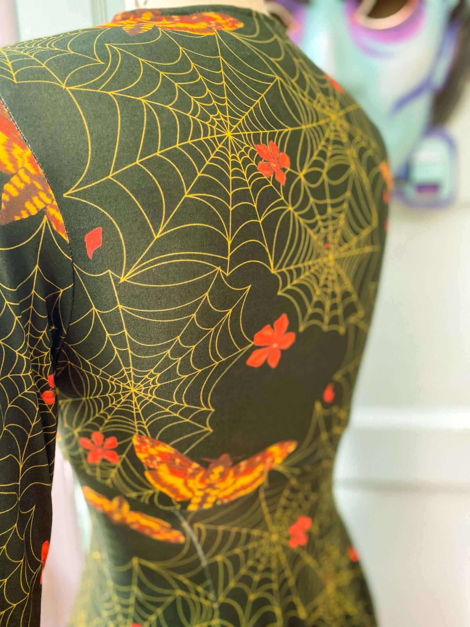 Raquel 3/4 Sleeve Maxi dress in Clarice Print - Image 7