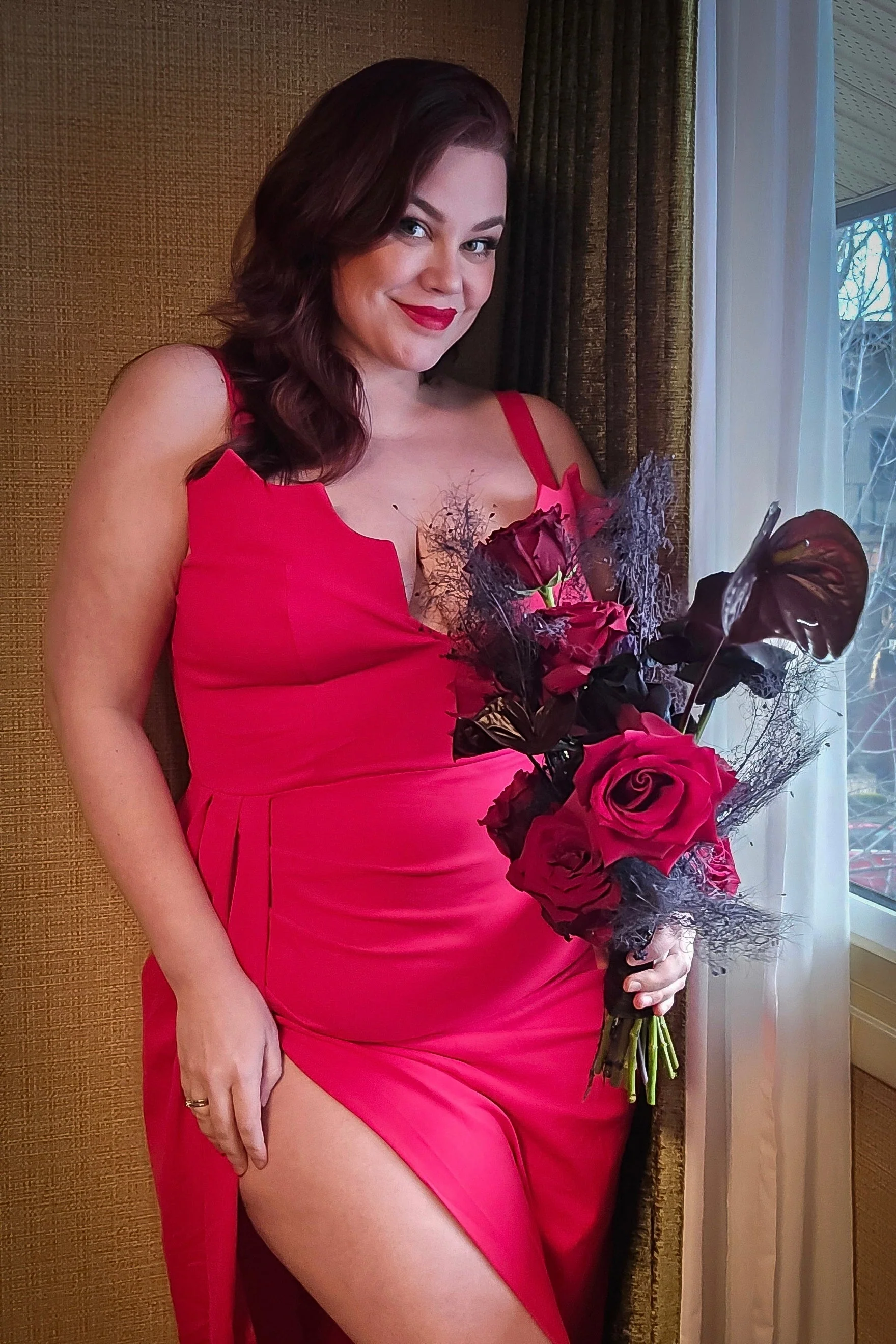 Red Queen of the Night Maxi by Weasel Wear - Image 4