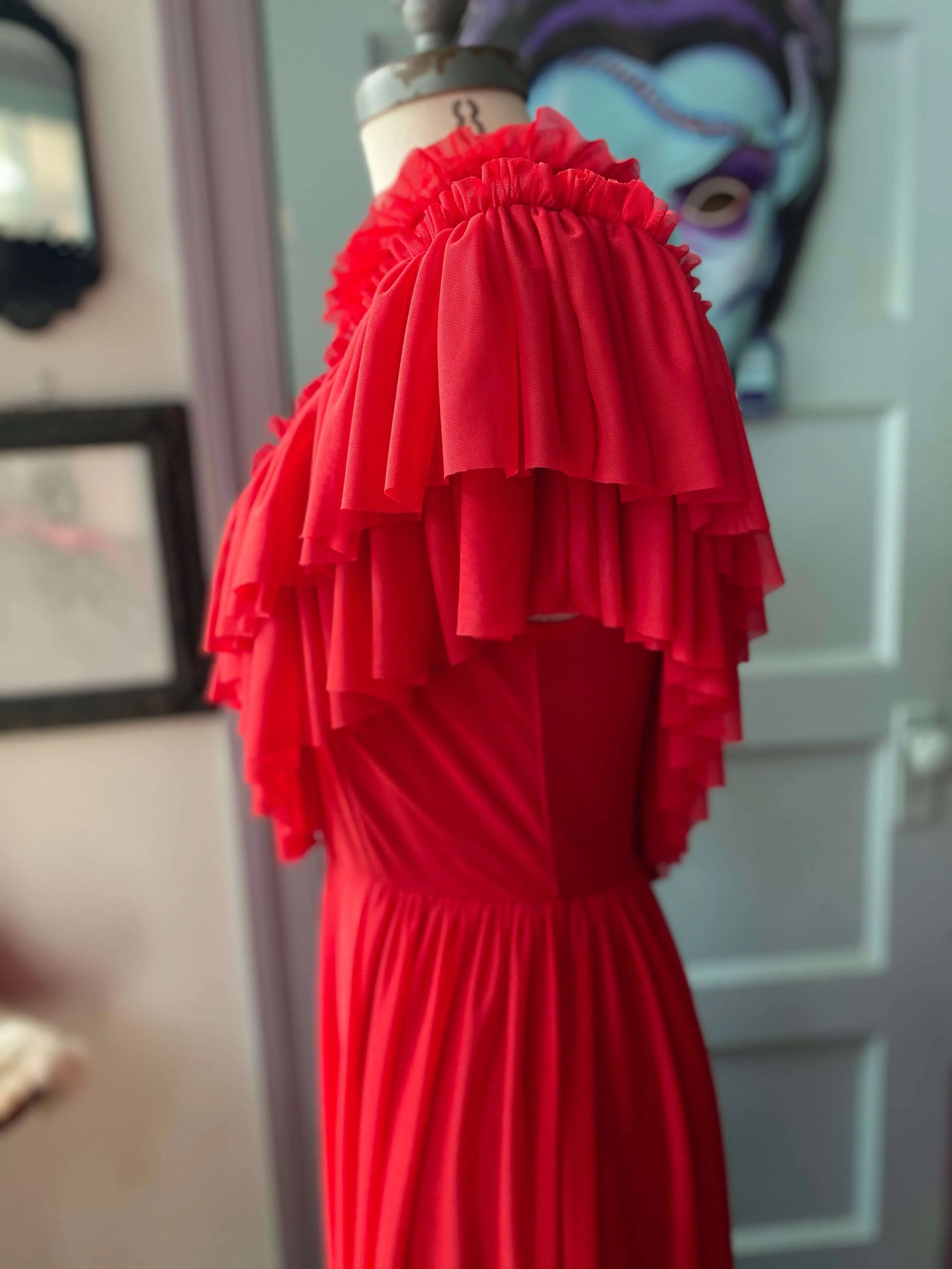 *PRE ORDER* Mina Dress in Red - Image 4