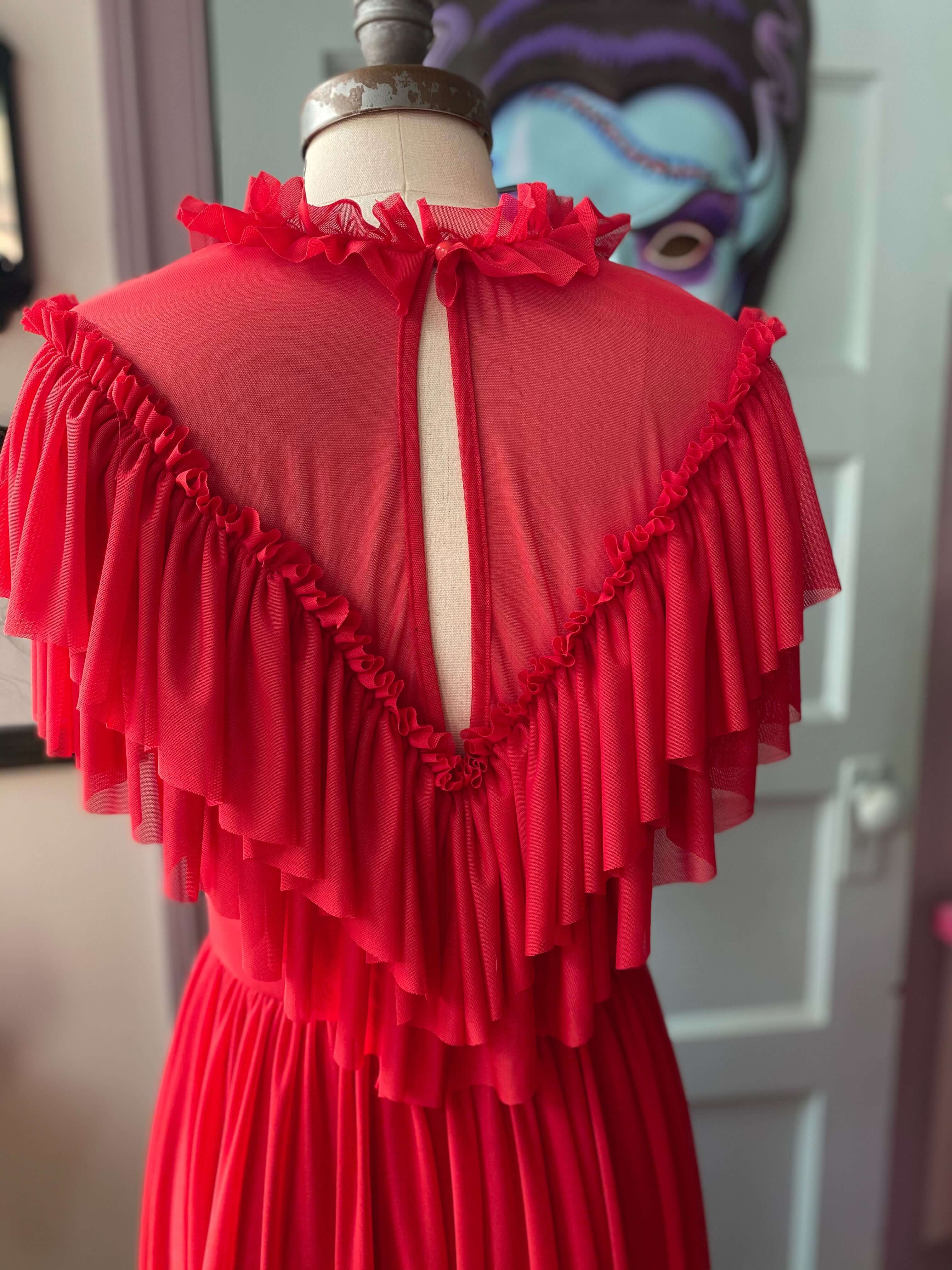 *PRE ORDER* Mina Dress in Red - Image 5