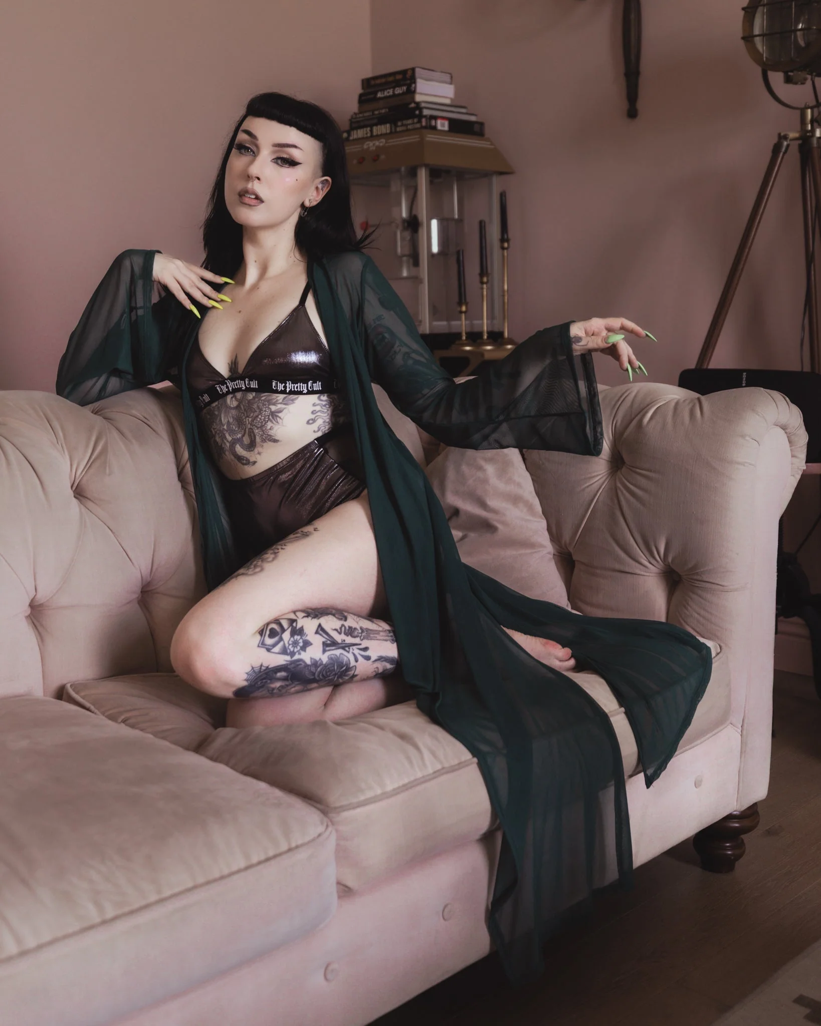 Sorceress Veil Kimono by The Pretty Cult - Image 5
