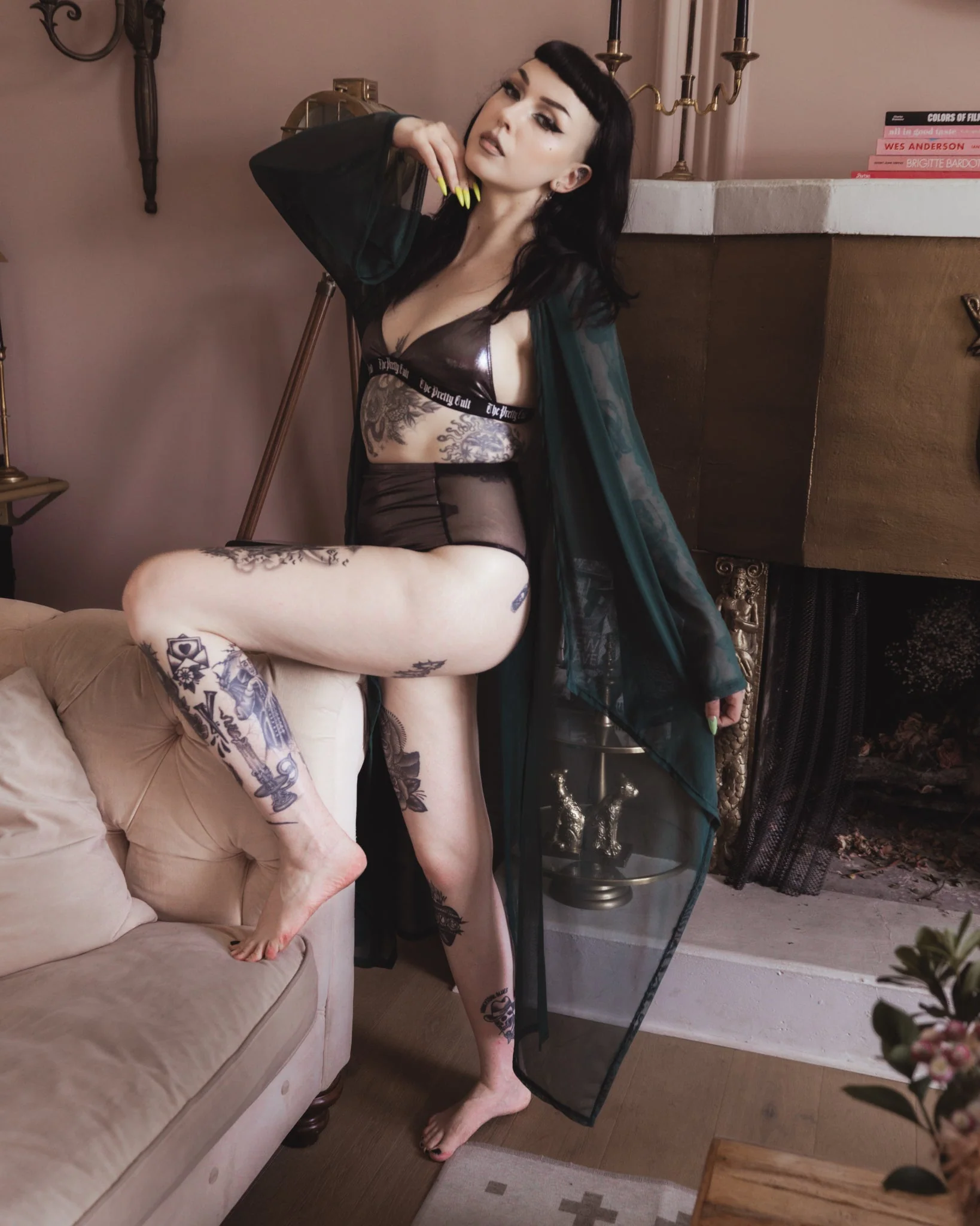 Sorceress Veil Kimono by The Pretty Cult - Image 6