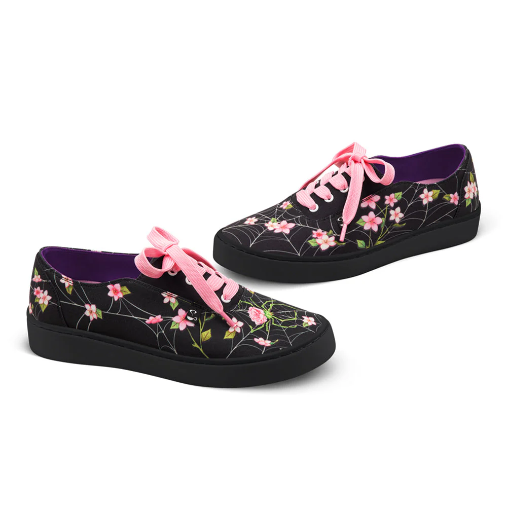 Spider Blossom Casual Sneaker by Hot Chocolate Design - Image 3