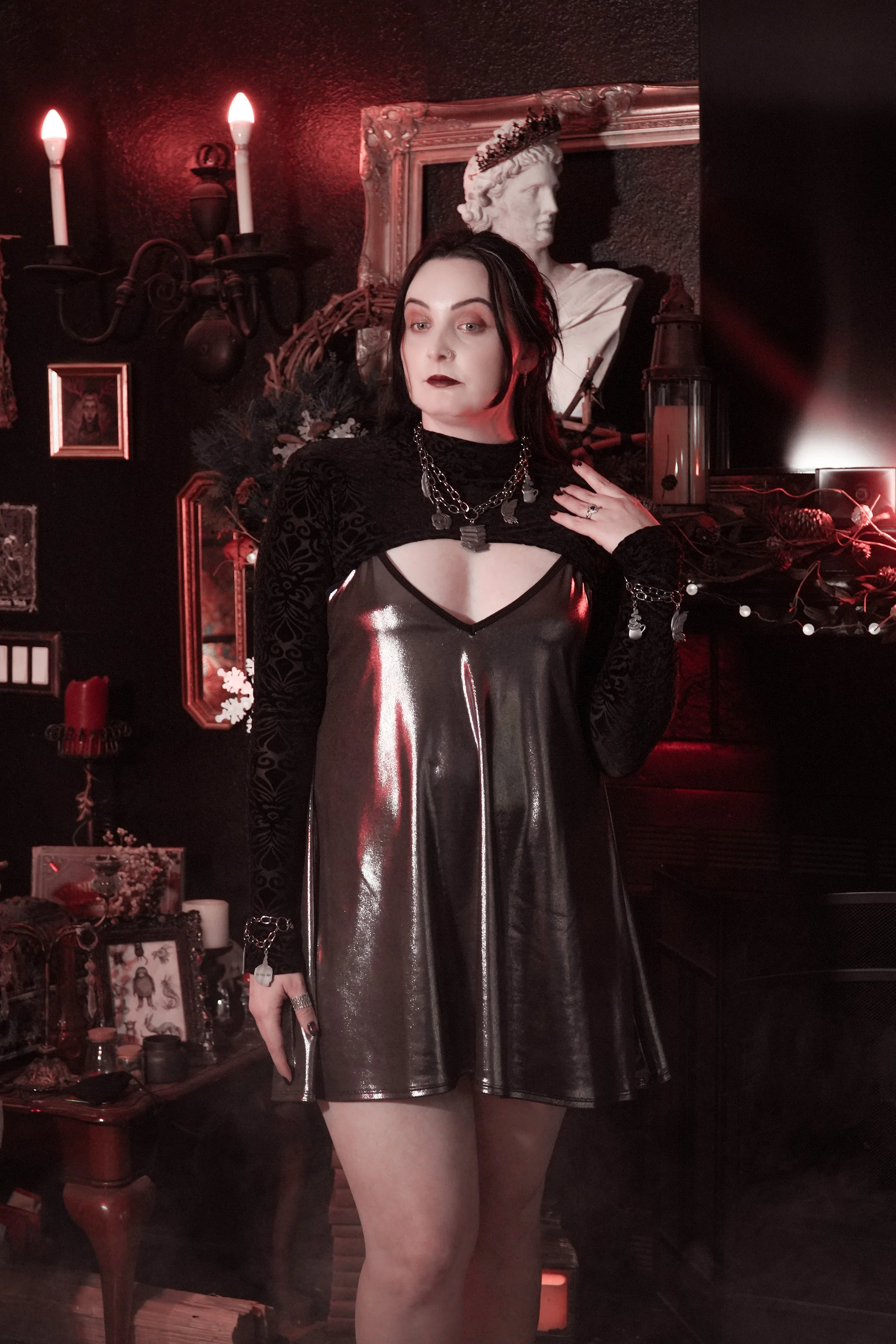 Sterling Mourning Dress by The Pretty Cult - Image 2