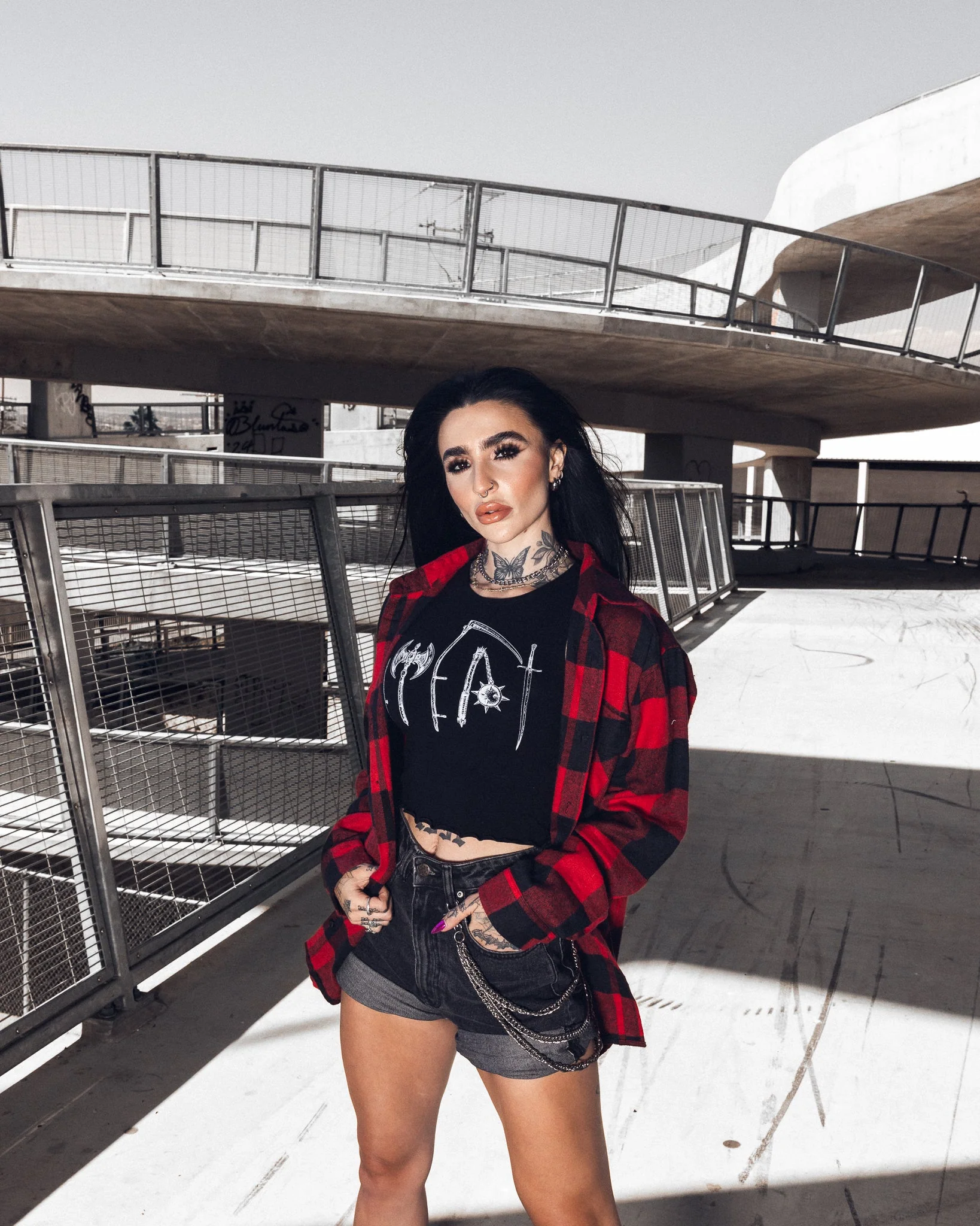 Van Helsing Crop Top by The Pretty Cult - Image 4